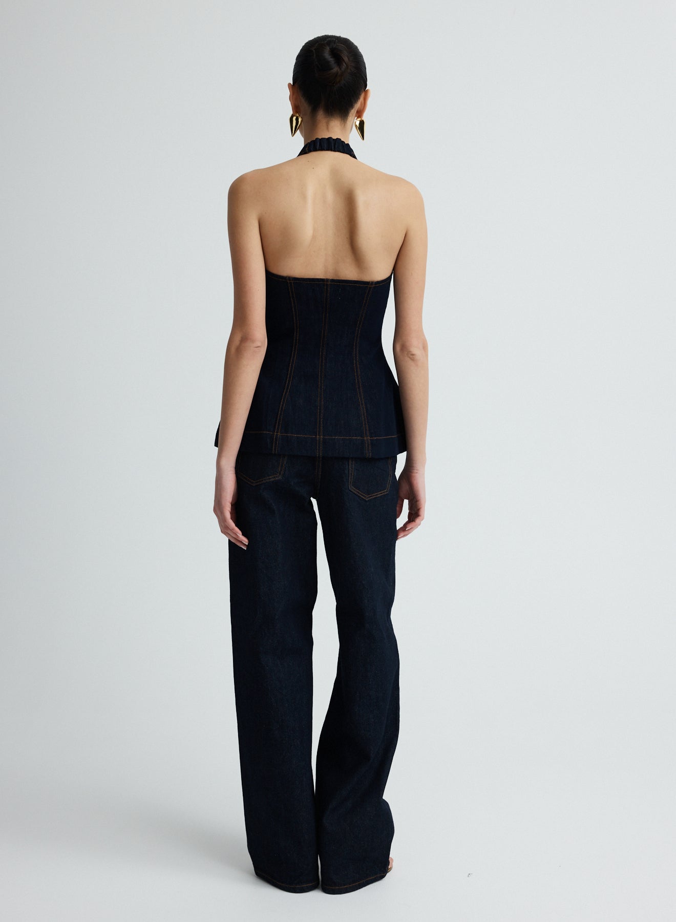 RHEA TOP (DARK INDIGO)