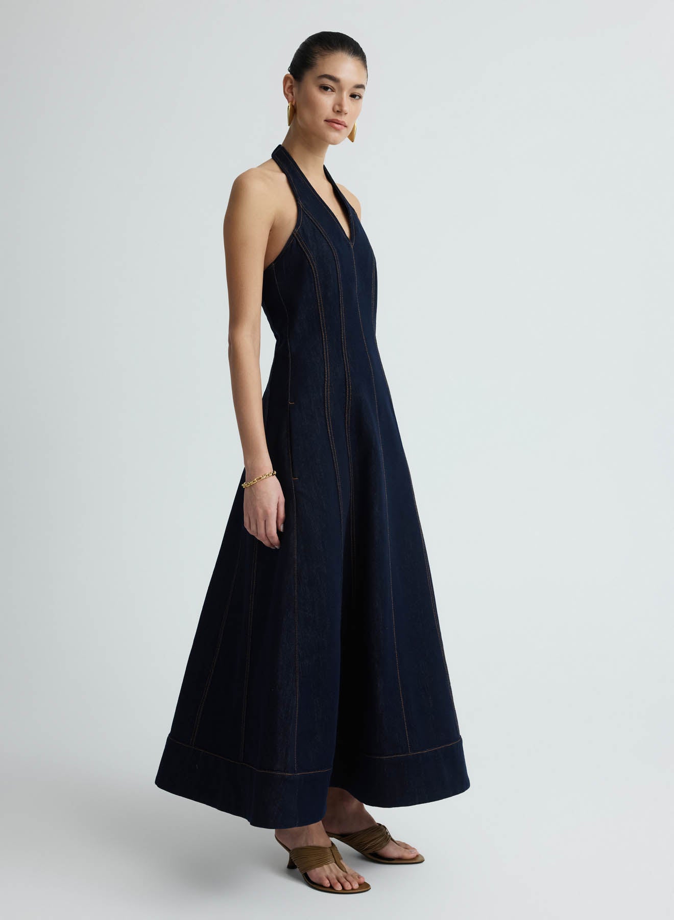 KNOX DRESS (DARK INDIGO)