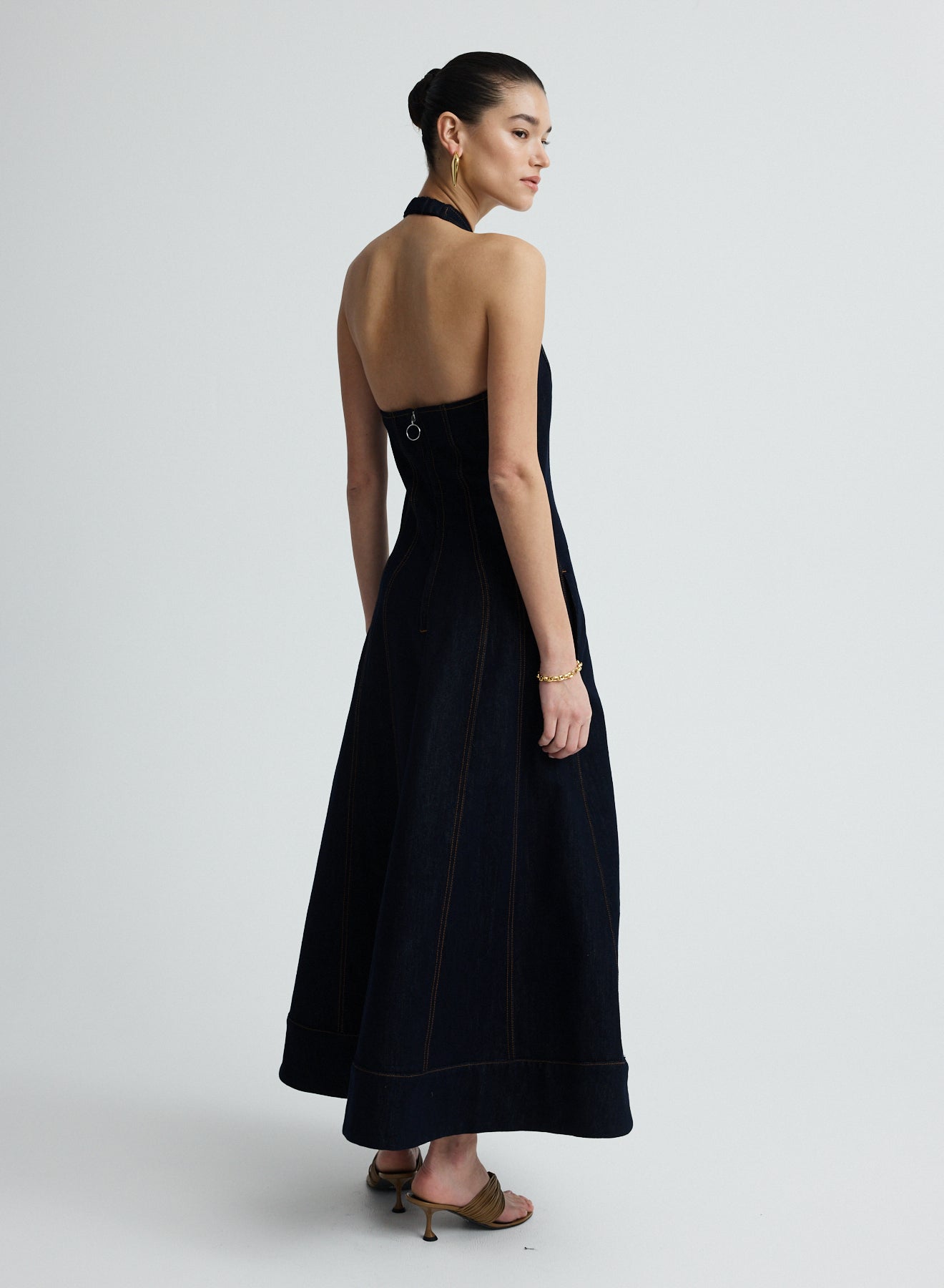 KNOX DRESS (DARK INDIGO)