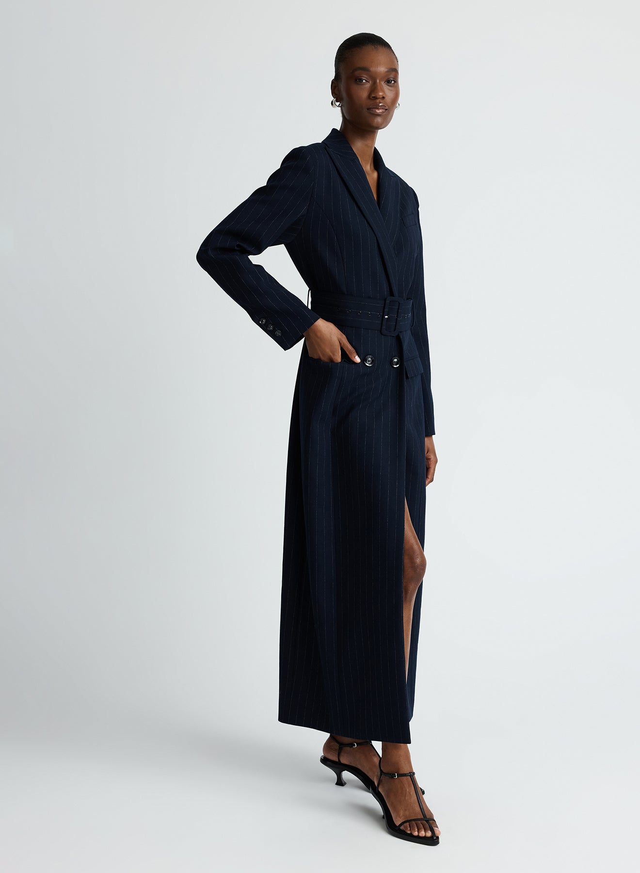 FALLON COAT (CHALKSTRIPE)