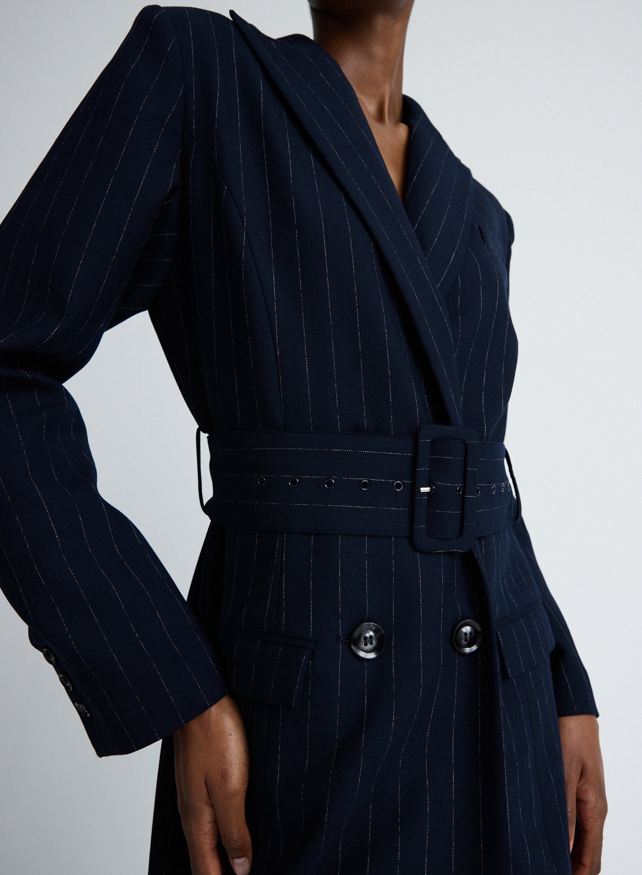 FALLON COAT (CHALKSTRIPE)