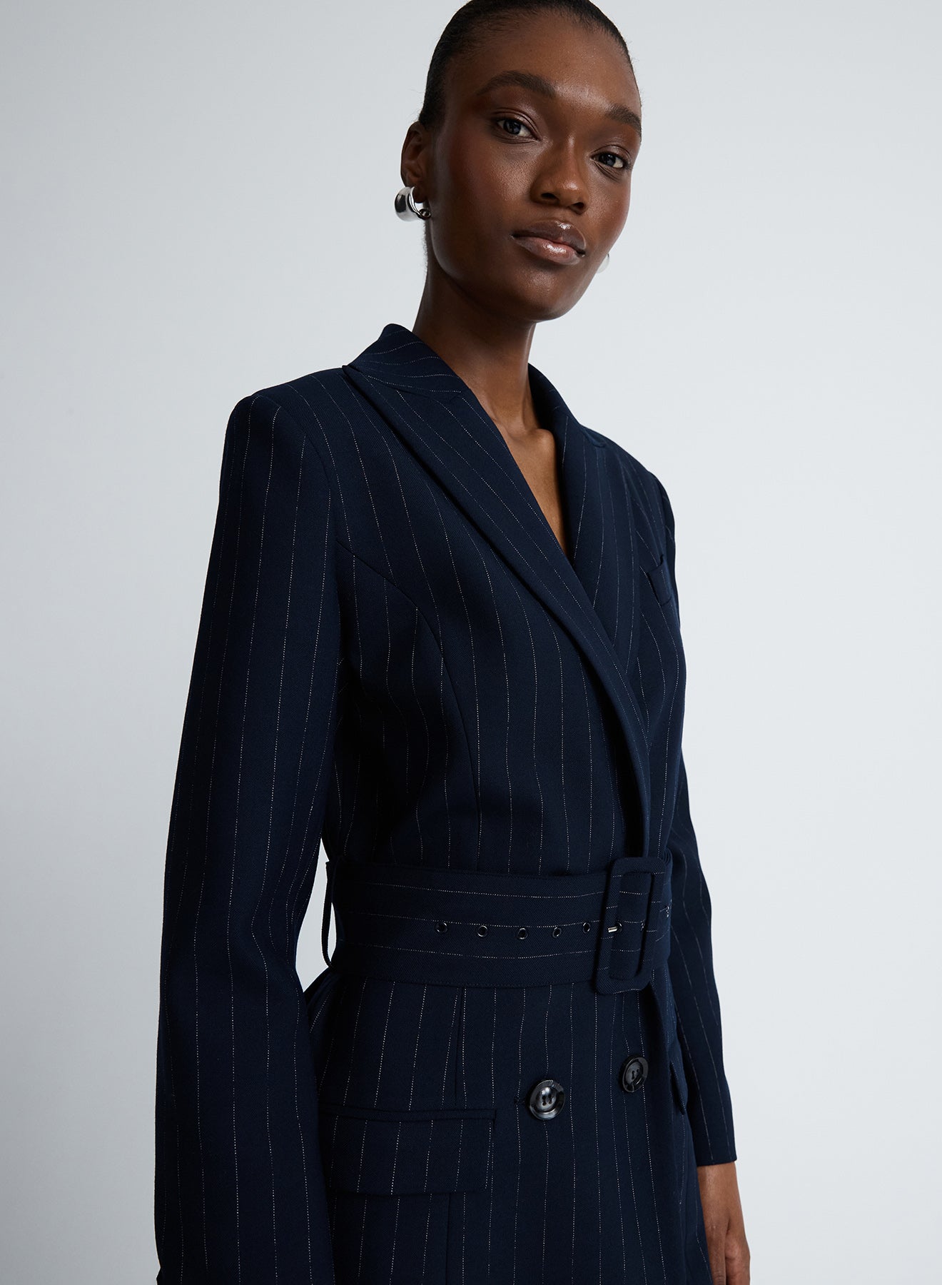 FALLON COAT (CHALKSTRIPE)