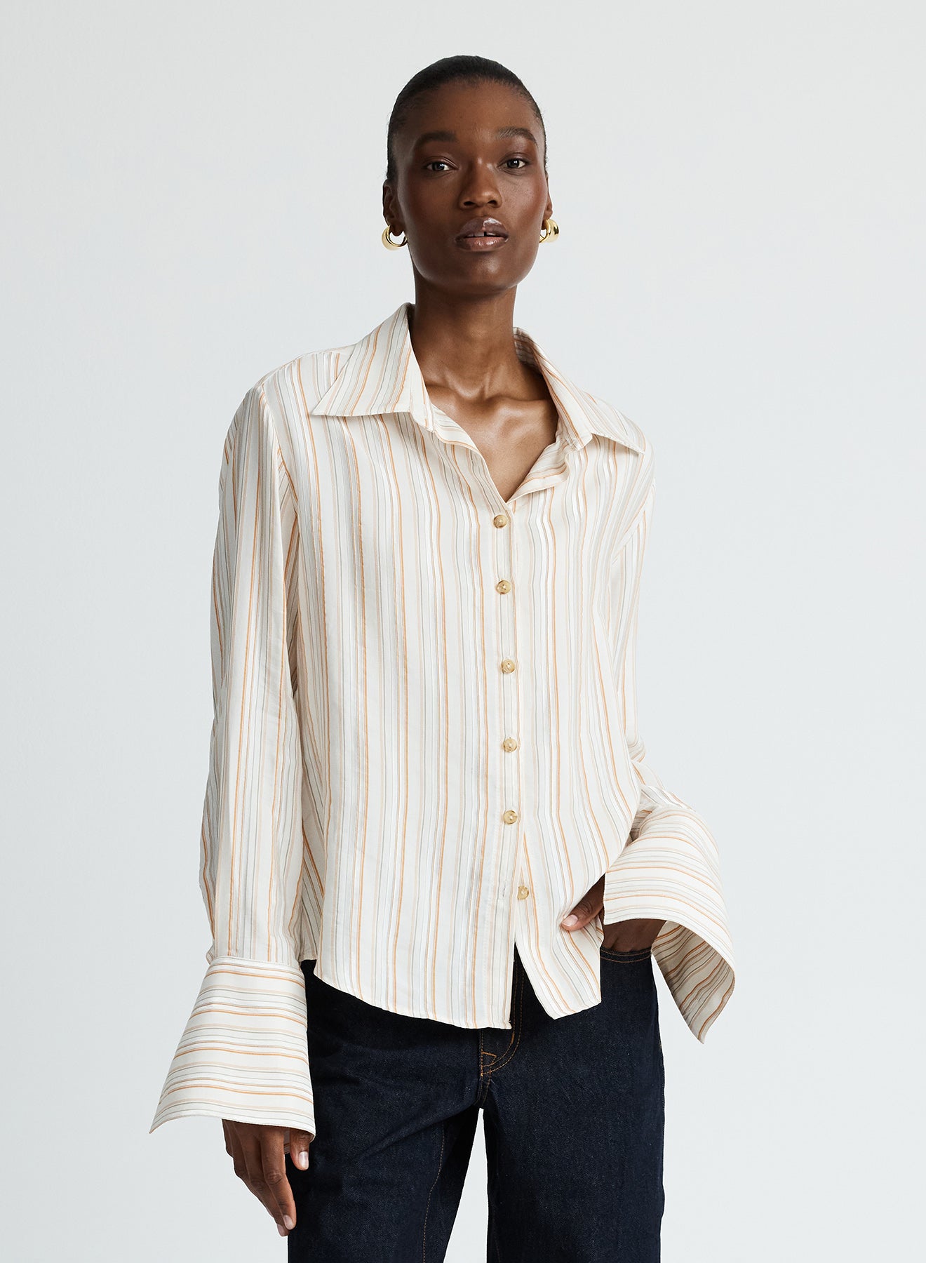 ODESSA SHIRT (RUSSET STRIPE)