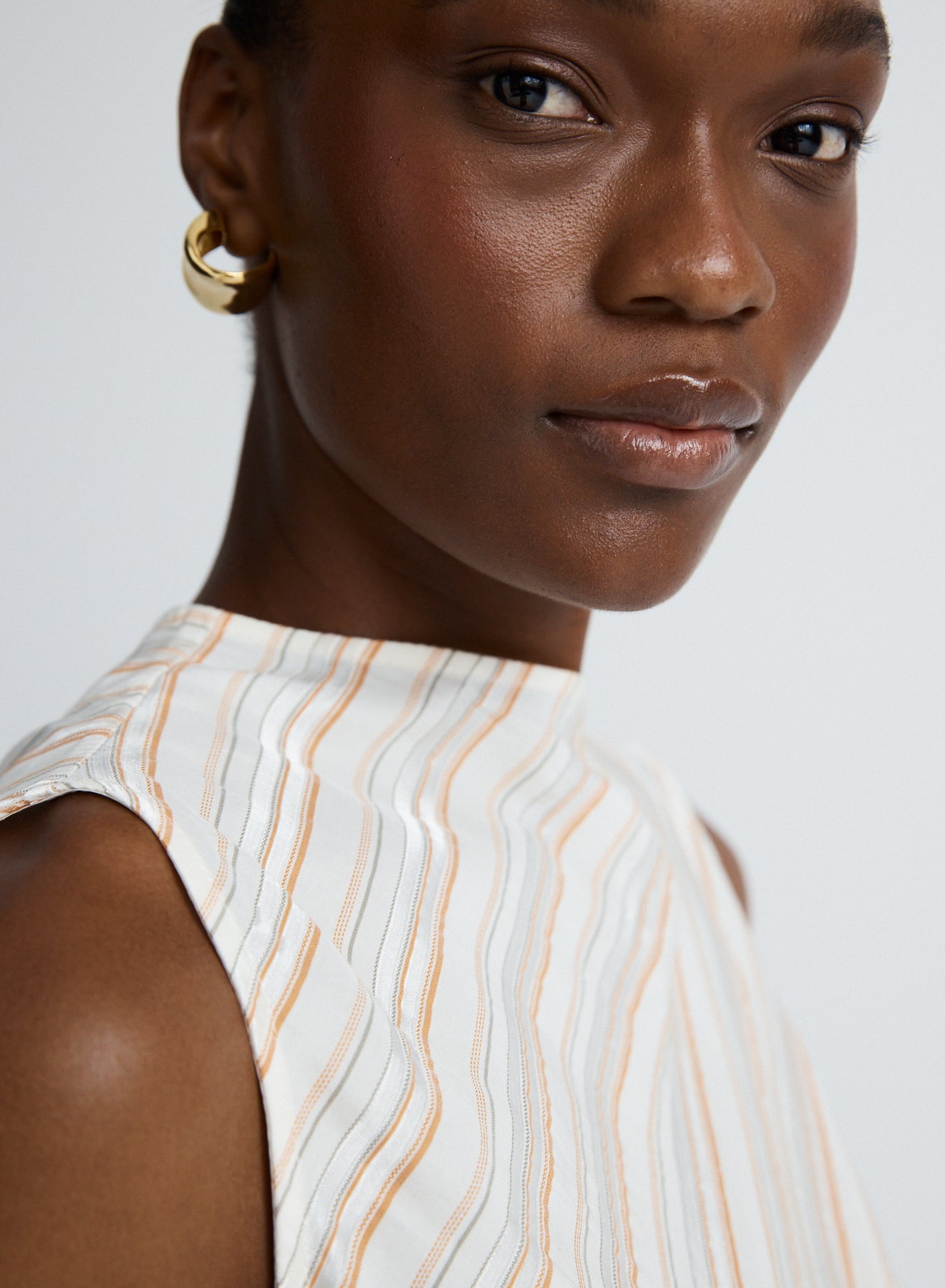 KRYSTA TOP (RUSSET STRIPE)