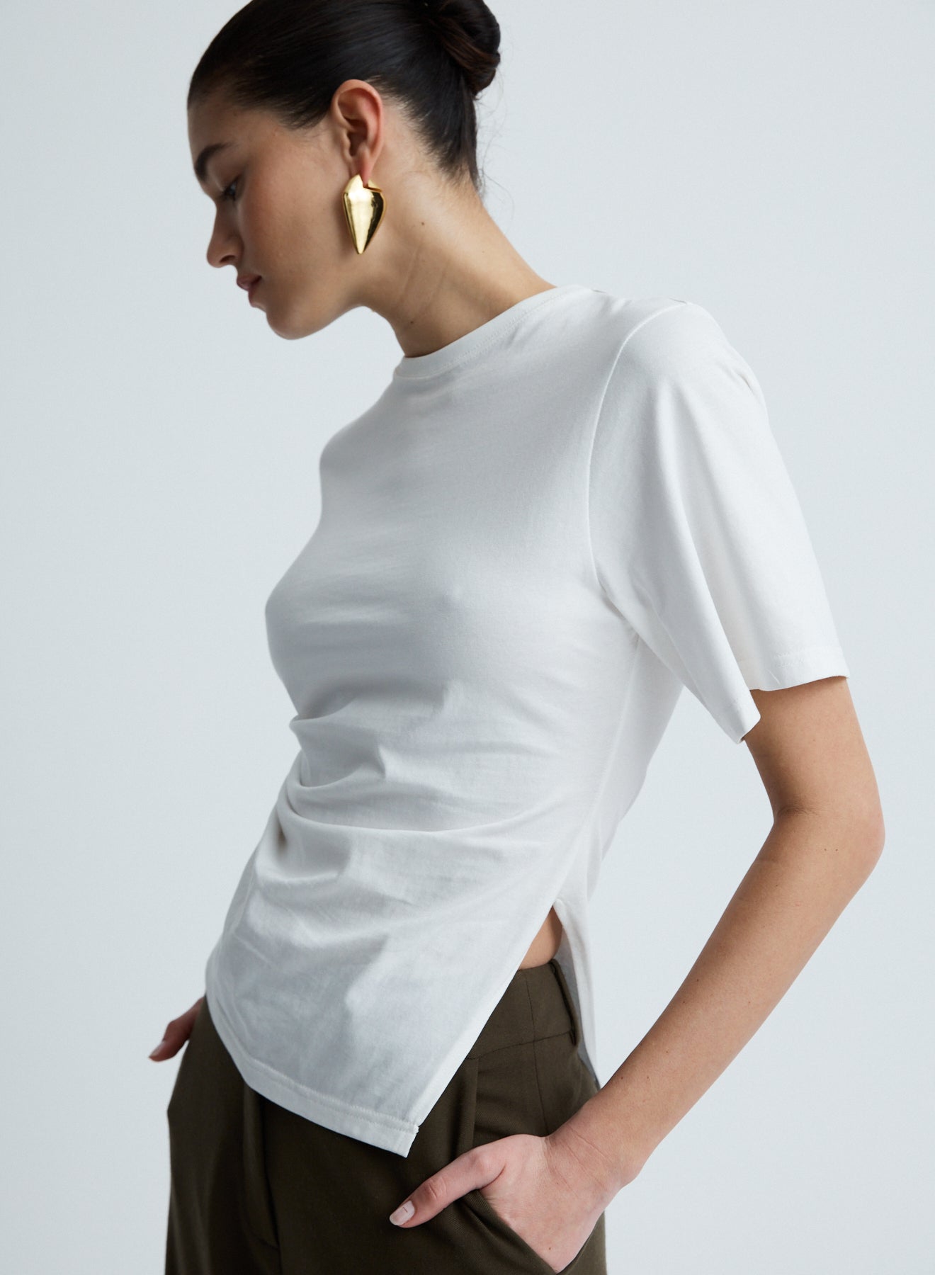CLEO T-SHIRT (WHITE JERSEY)