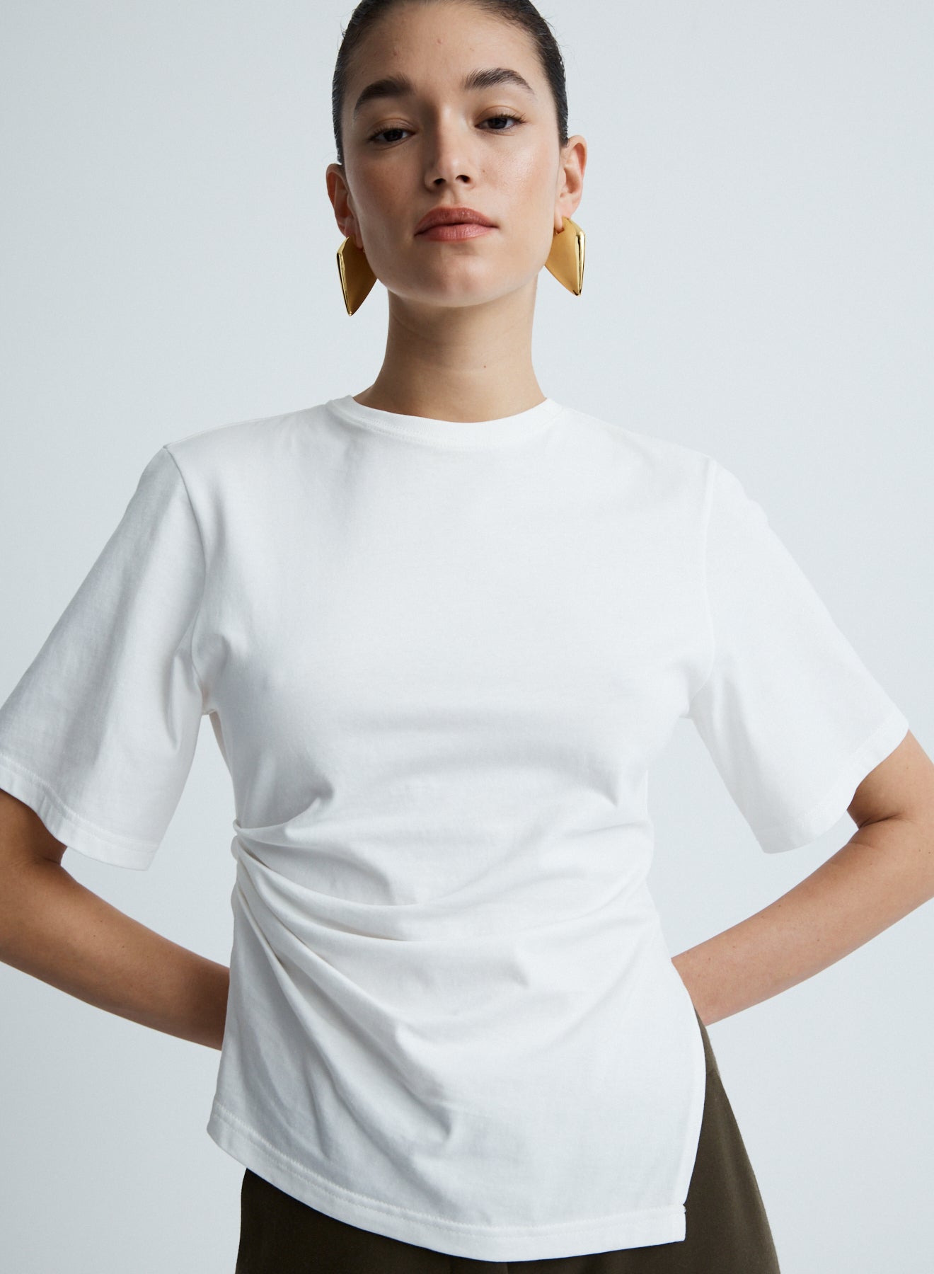 CLEO T-SHIRT (WHITE JERSEY)