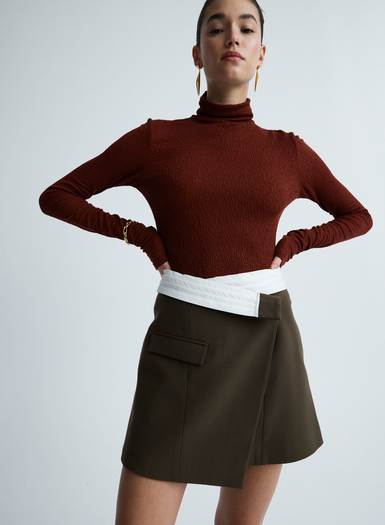 DARCY SKIRT (KHAKI)