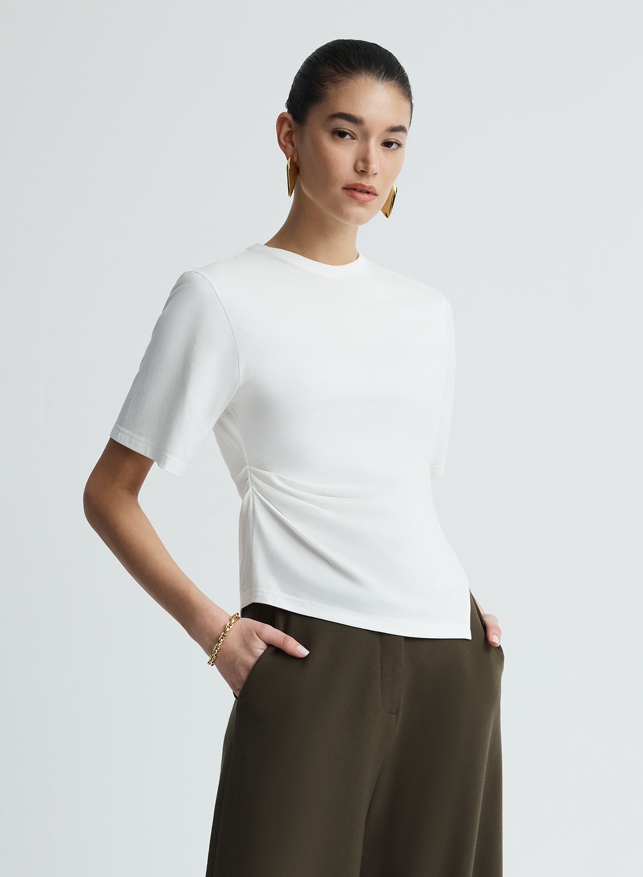 CLEO T-SHIRT (WHITE JERSEY)