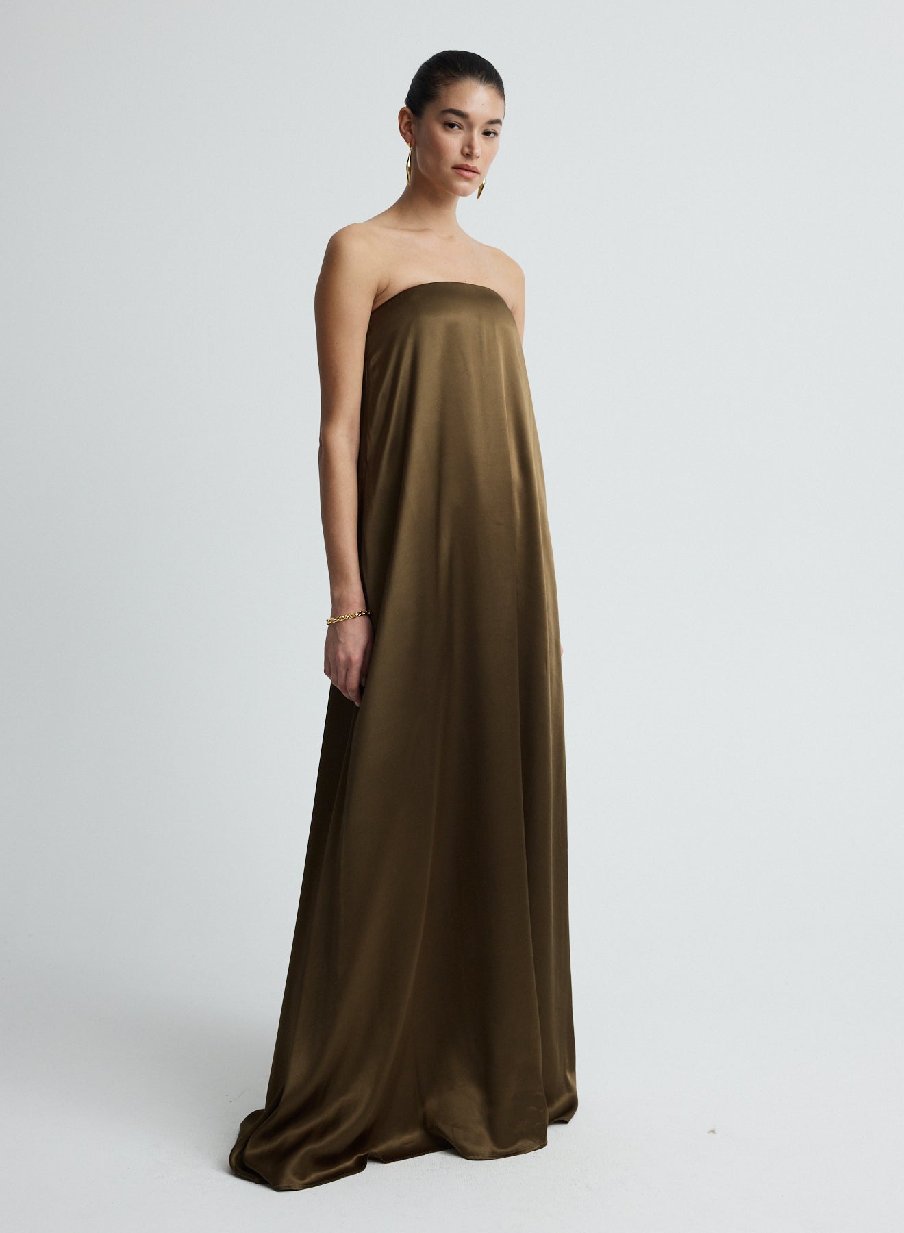 DELFINA DRESS (OLIVE)