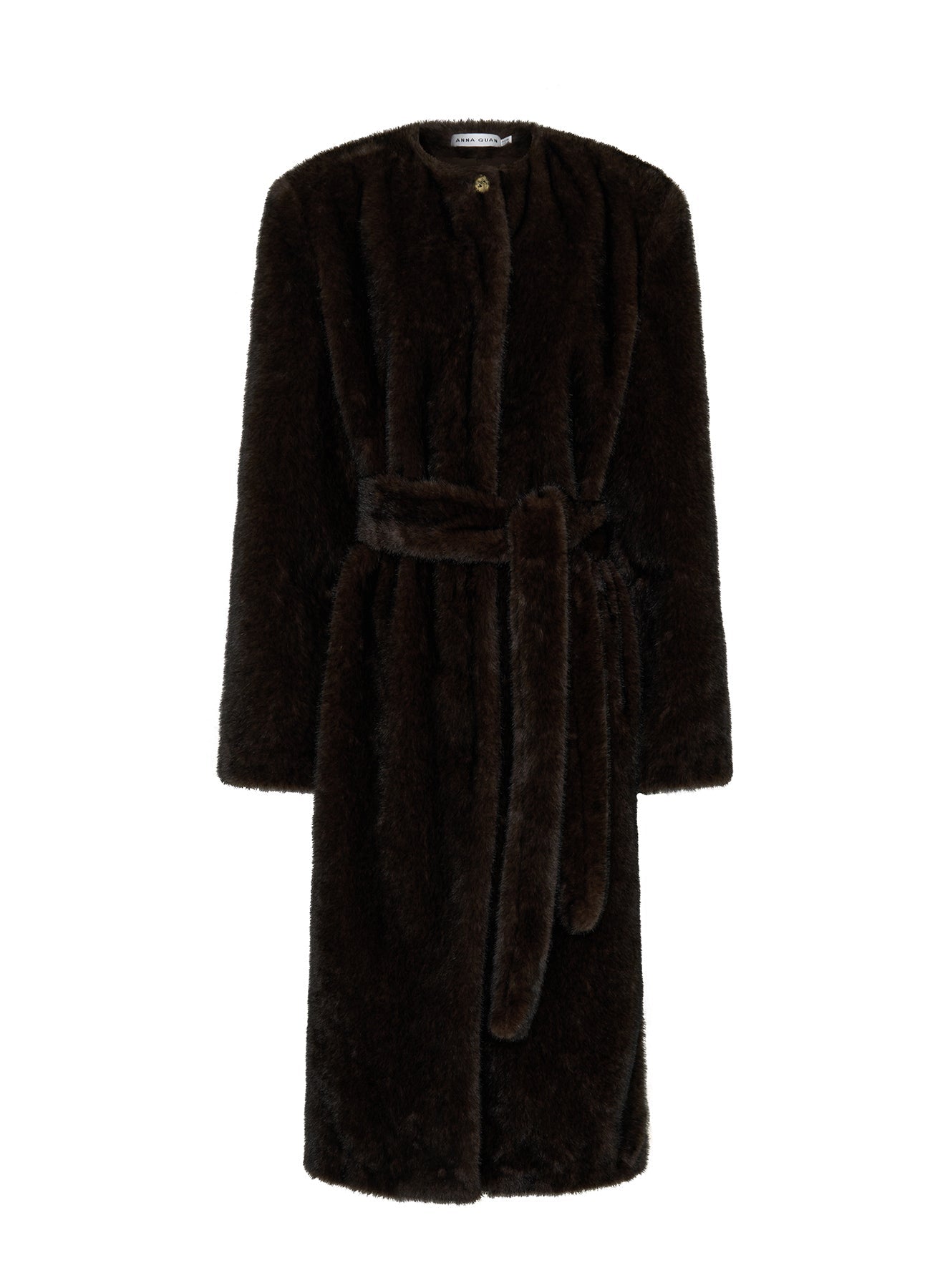 BRAQUE COAT (SMOKE BROWN)
