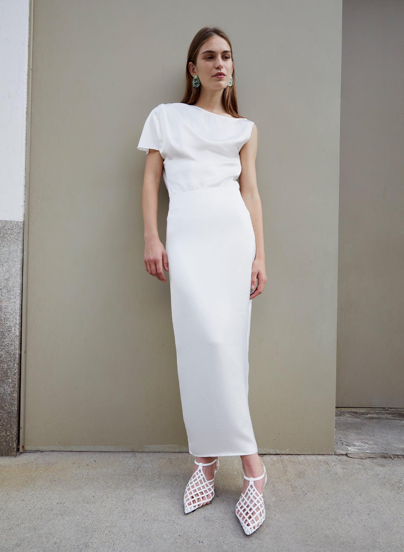 CARMELA SKIRT (IVORY)