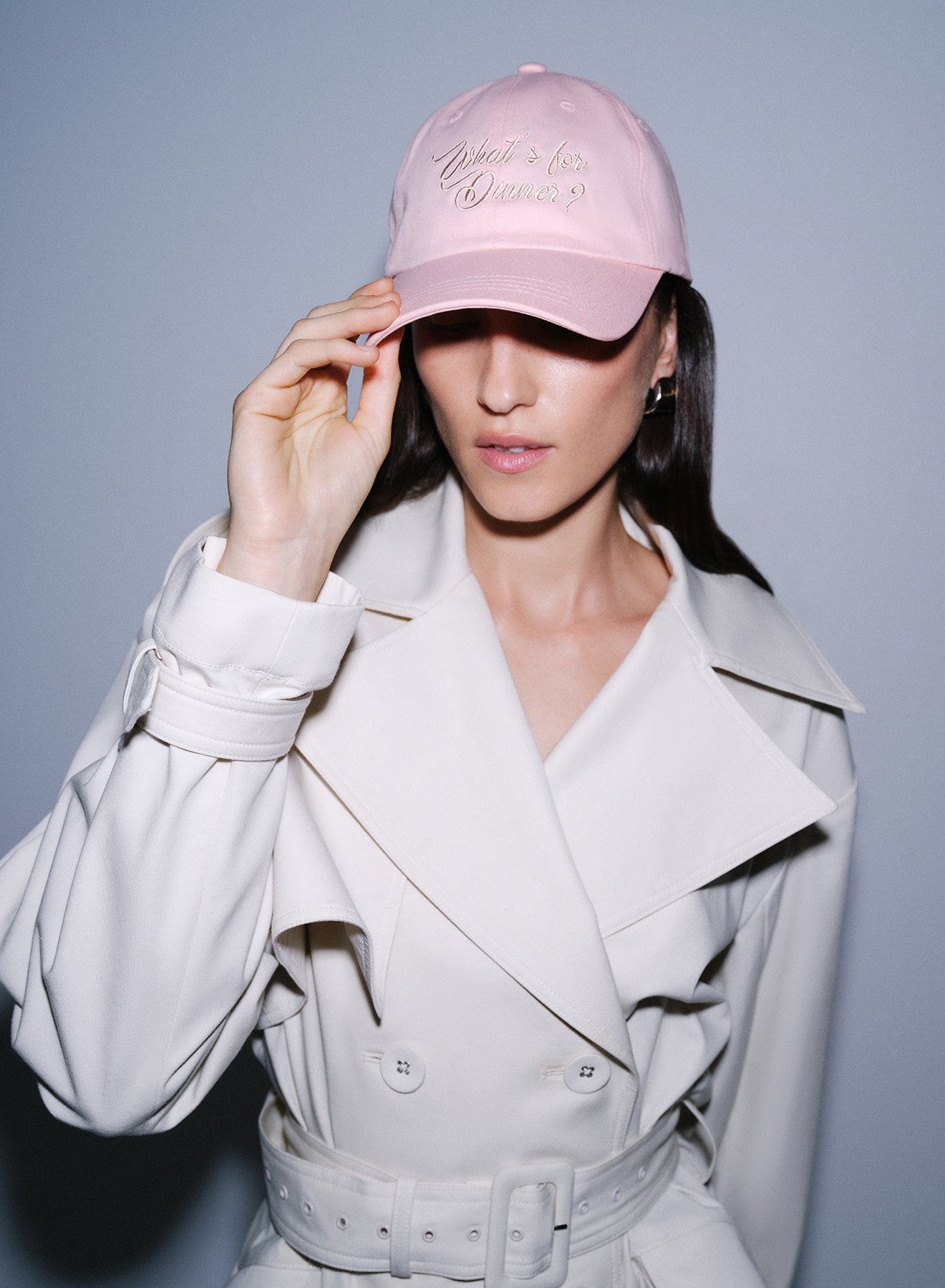 WHAT'S FOR DINNER CAP (PINK)