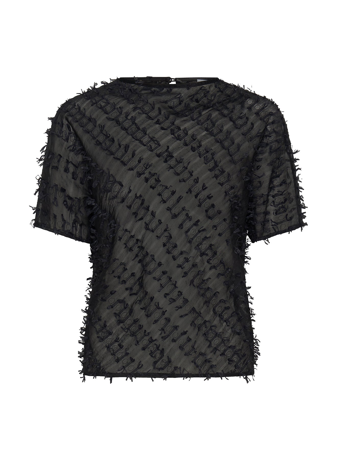 COCO TOP (CLIPPED JACQUARD)