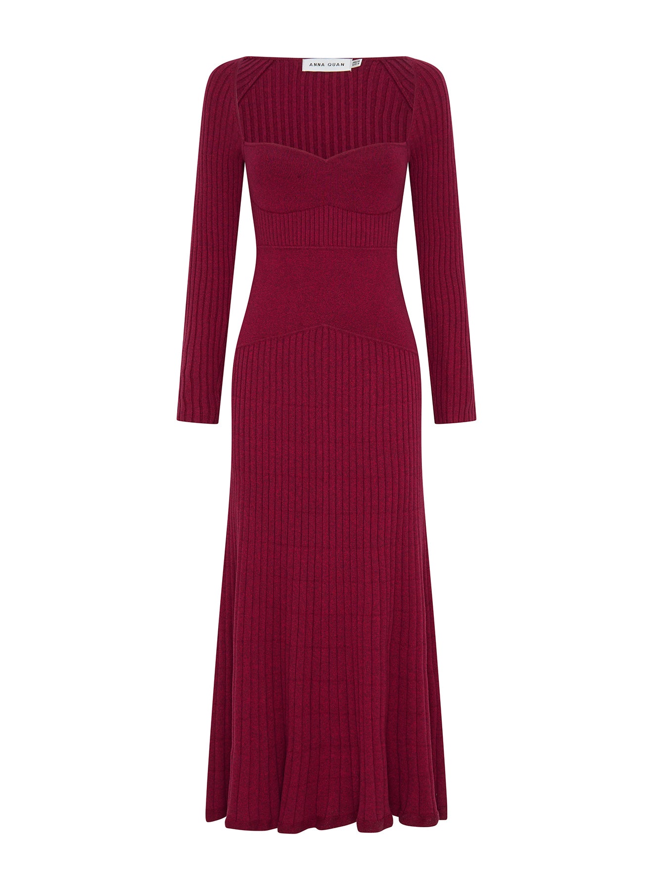 ABIGAIL DRESS (CHERRY)