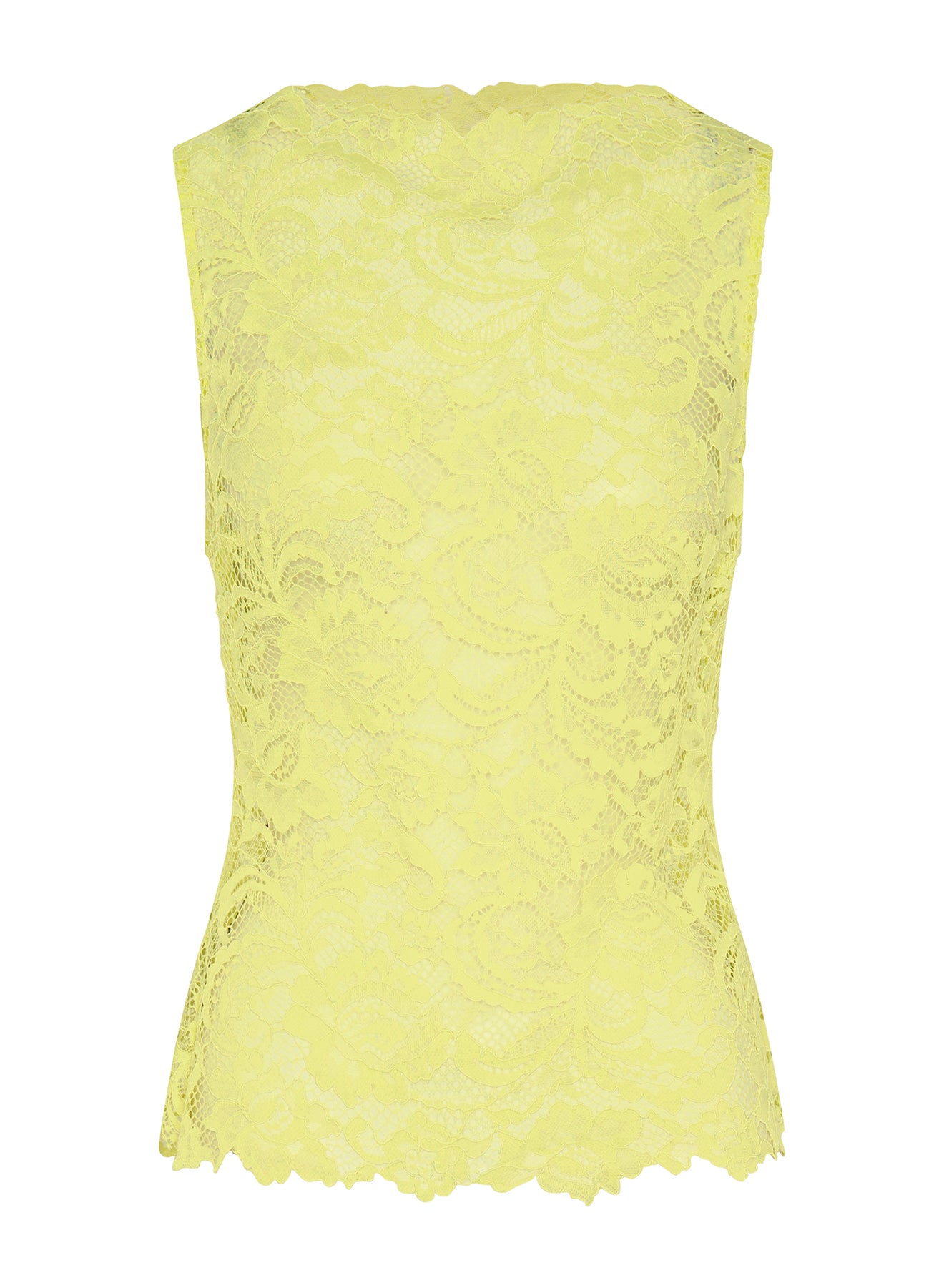 LUELLA TOP (YELLOW LACE)