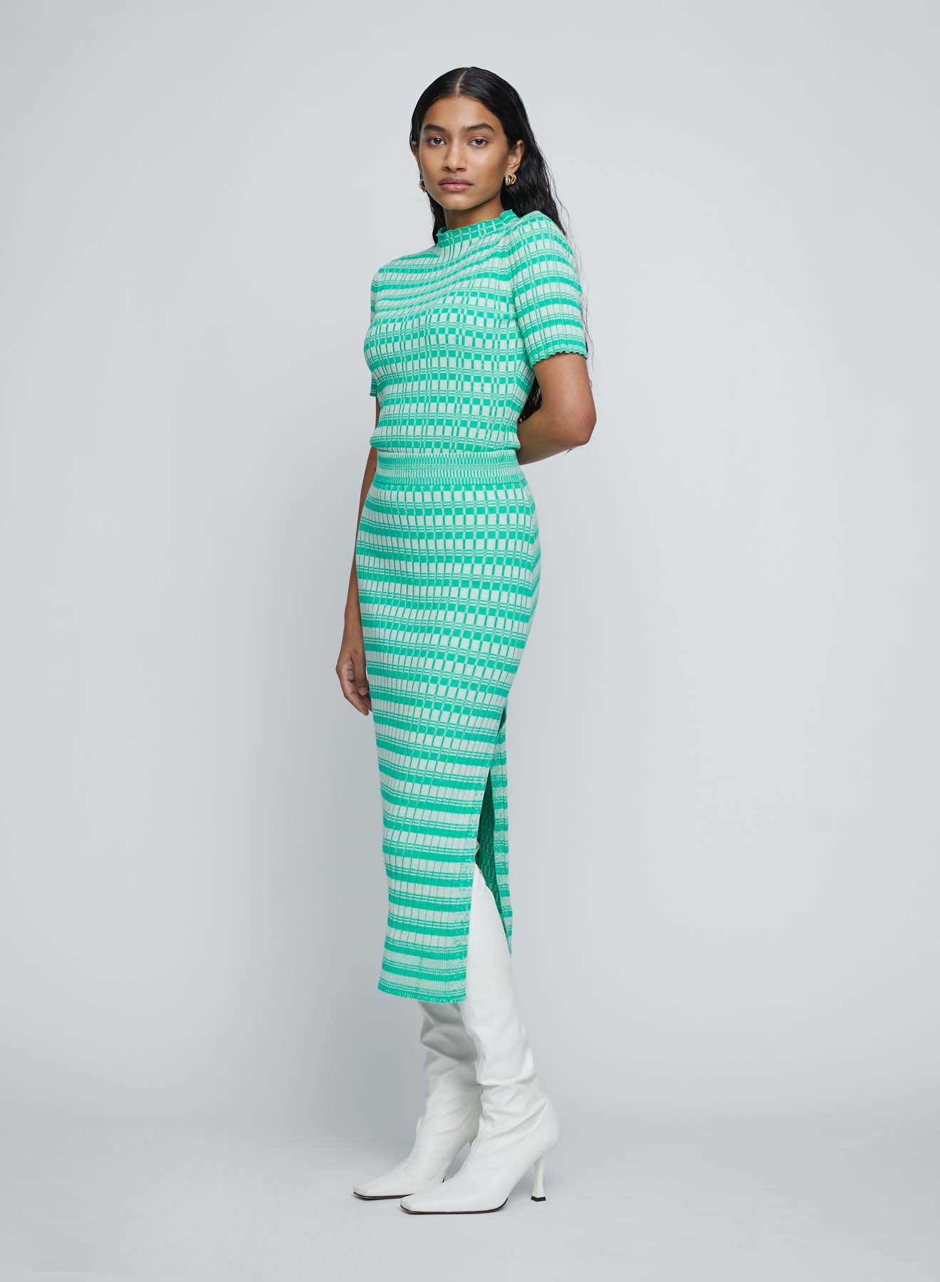 IRIS SKIRT (EMERALD)