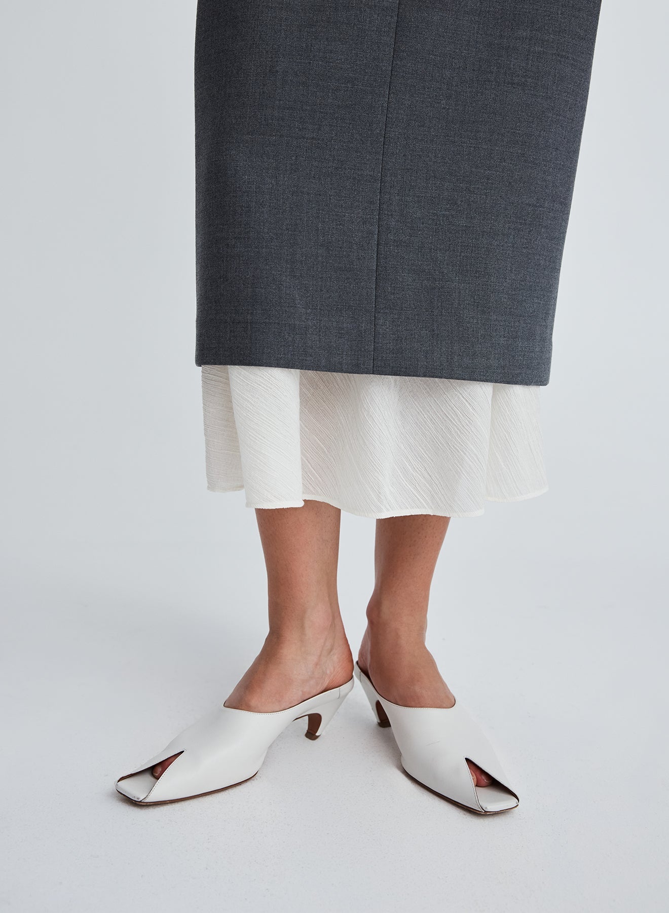 RACHELLE SKIRT (GREY/SHELL)