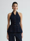 RHEA TOP (DARK INDIGO)