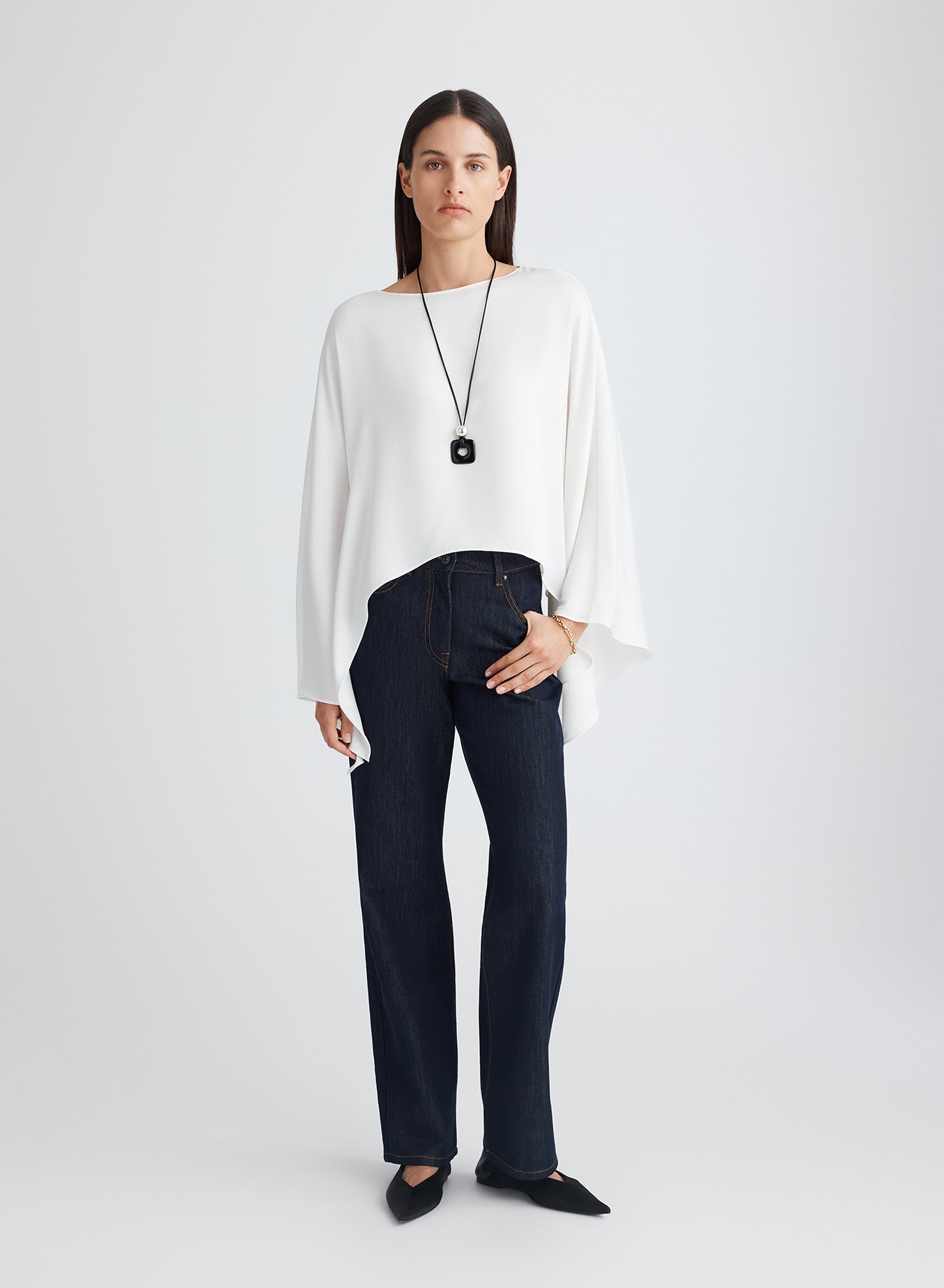 PORTIA TOP (SNOW)
