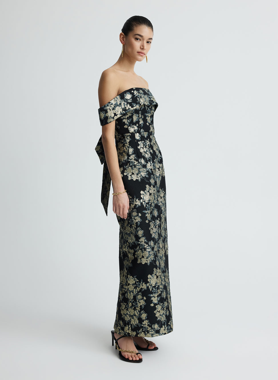 anna quan maxi dress Anna Quan Wrap Front Maxi Dress