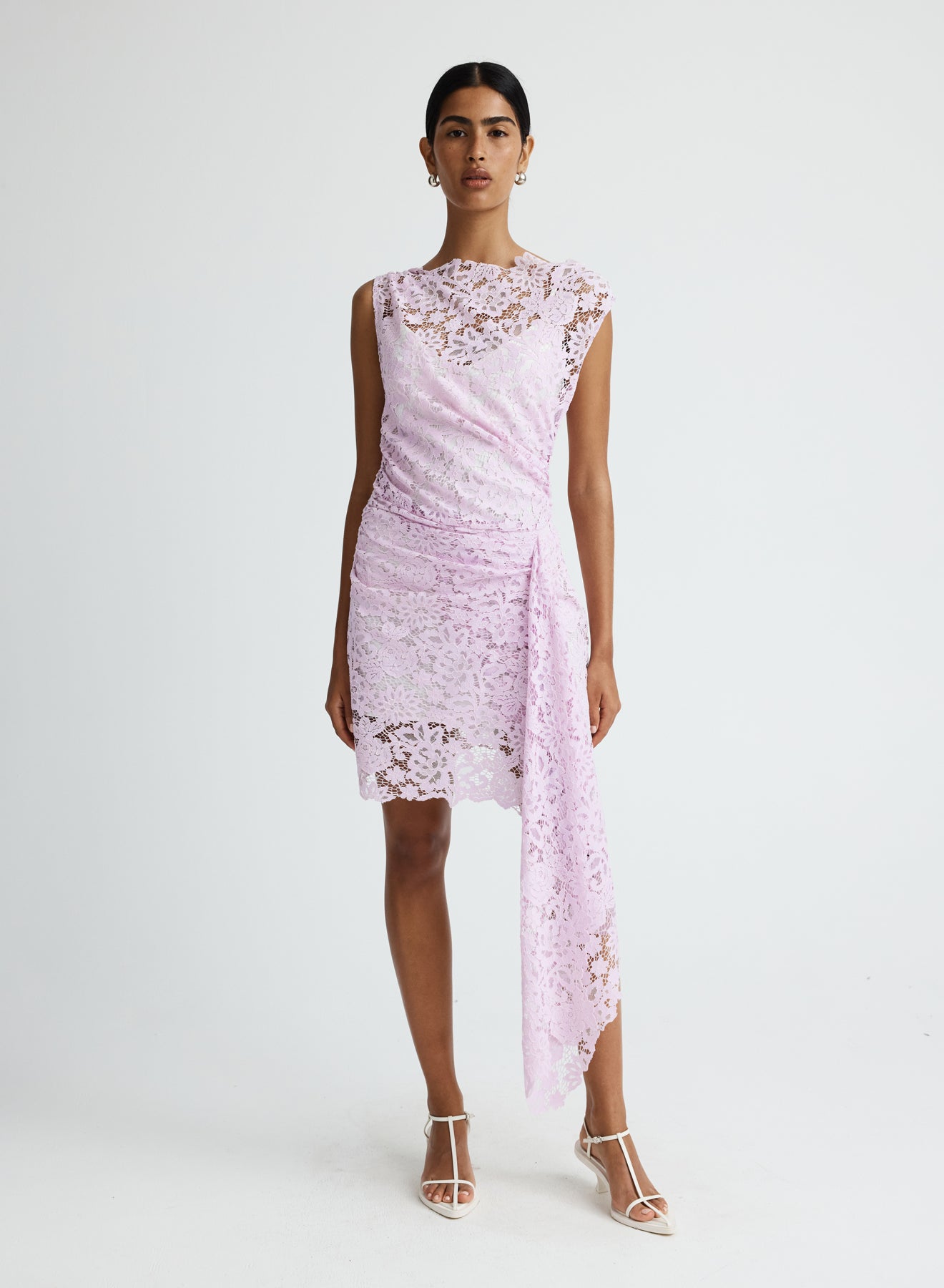 INDI DRESS (PURPLE LACE)