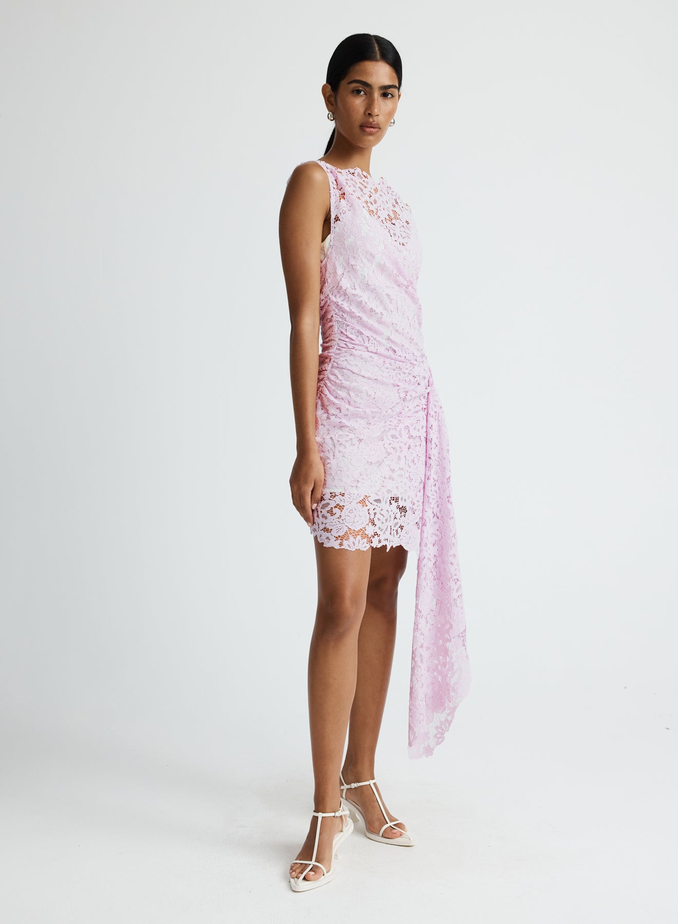 INDI DRESS (PURPLE LACE)