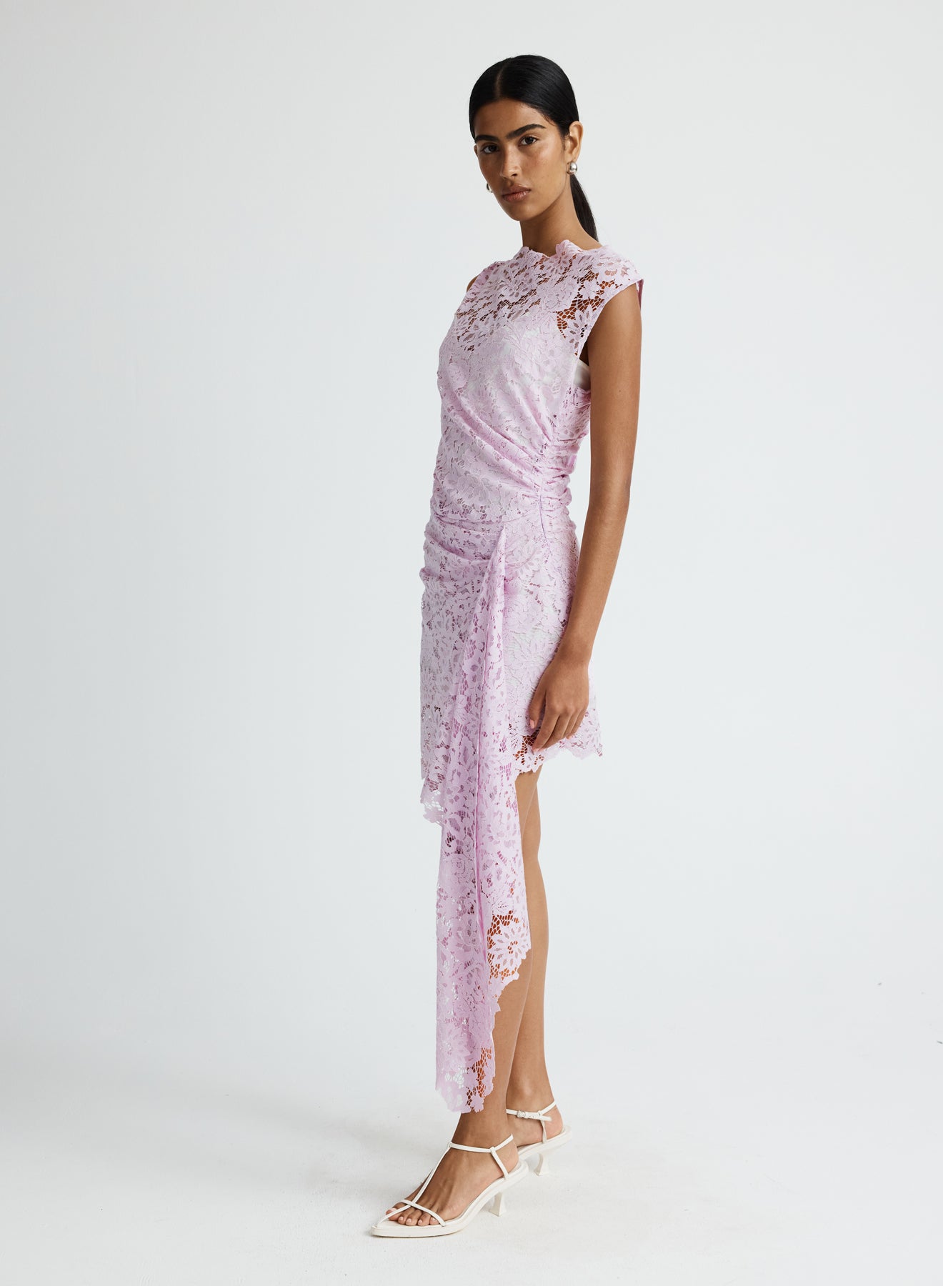 INDI DRESS (PURPLE LACE)