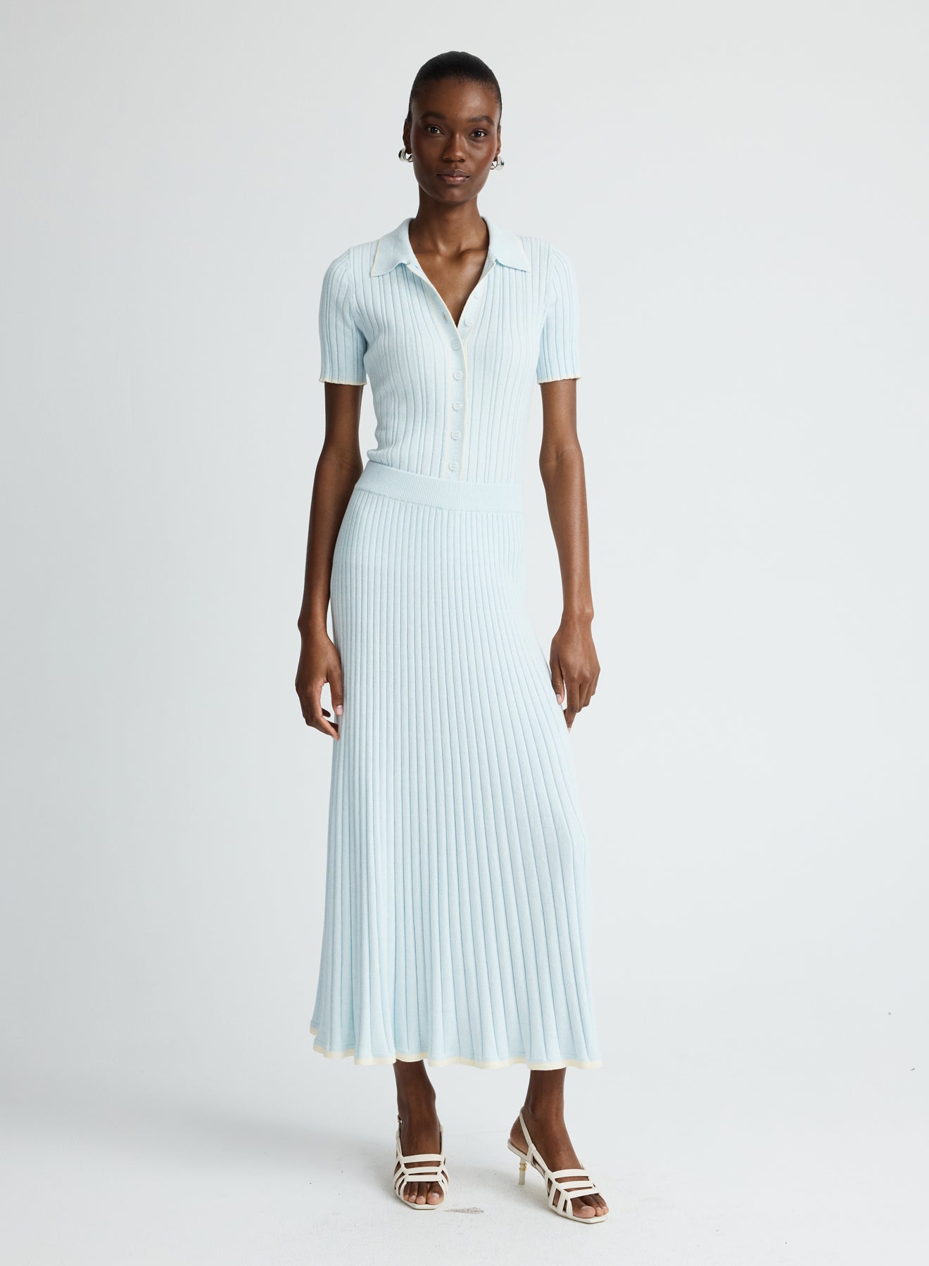 AVI TOP (GLACIER W/ SILENCE TRIM)