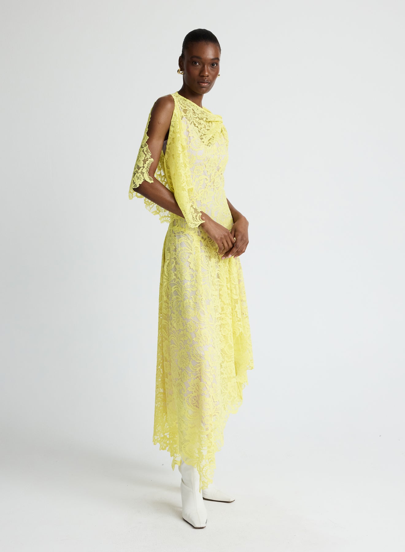 LYDIA DRESS (YELLOW LACE) – ANNA QUAN US