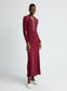 ANGELINA DRESS (CHERRY W/ SILENCE TRIM)