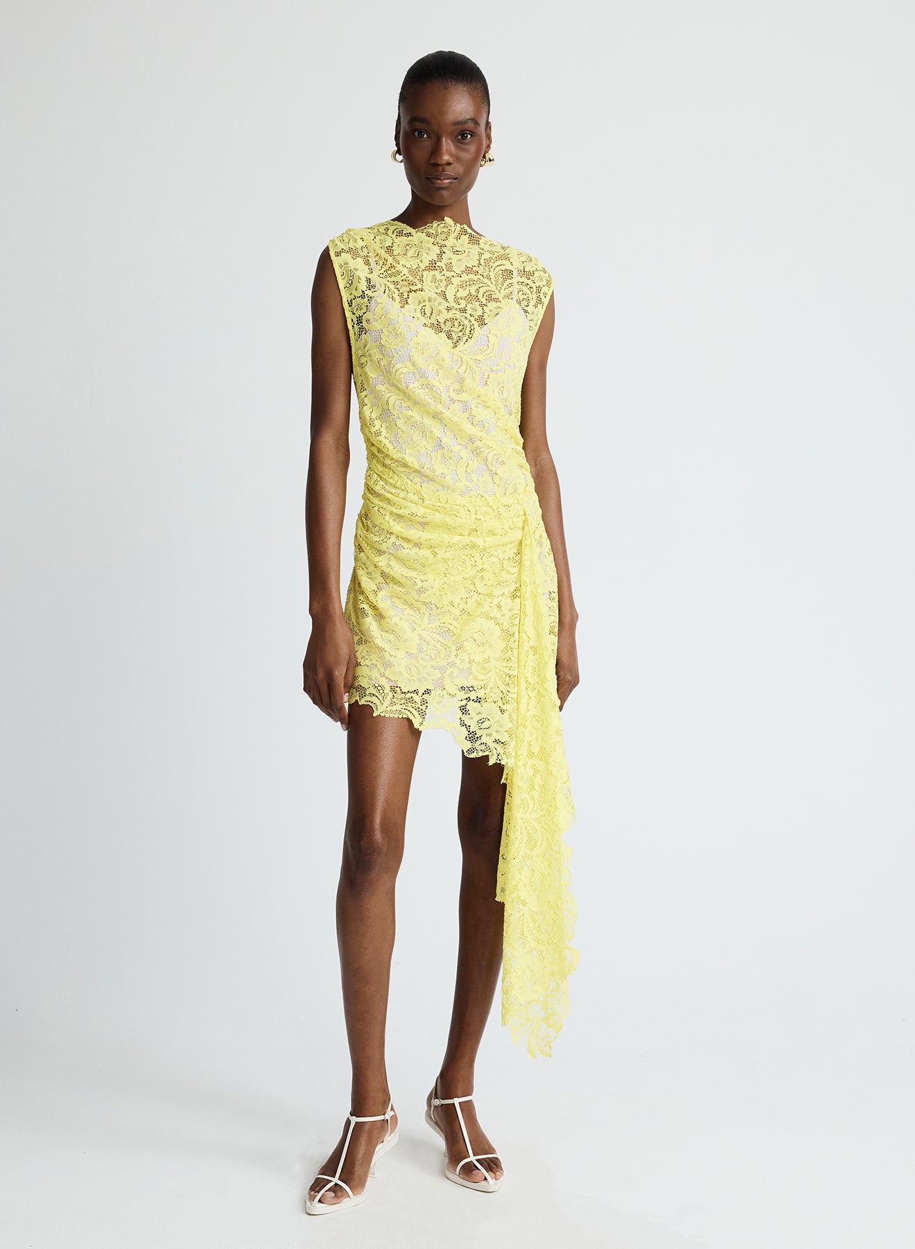 INDI DRESS (YELLOW LACE)
