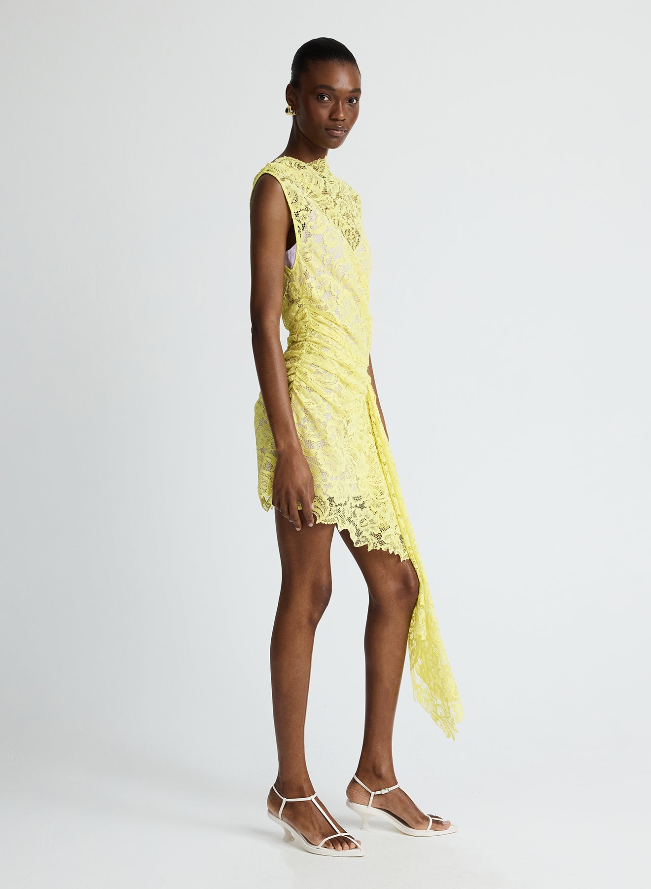 INDI DRESS (YELLOW LACE)