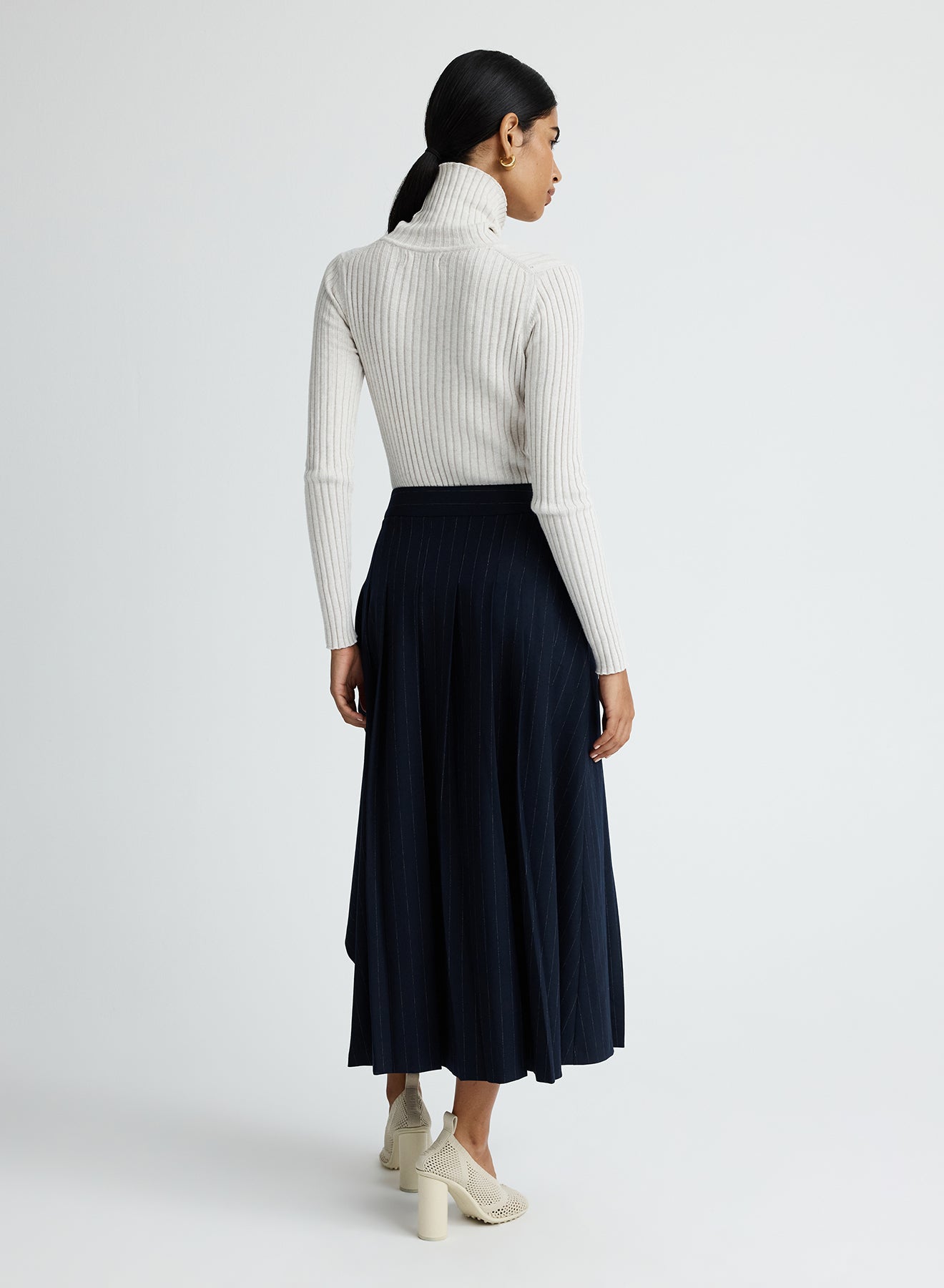 VIRGINIA SKIRT (CHALKSTRIPE) – ANNA QUAN US