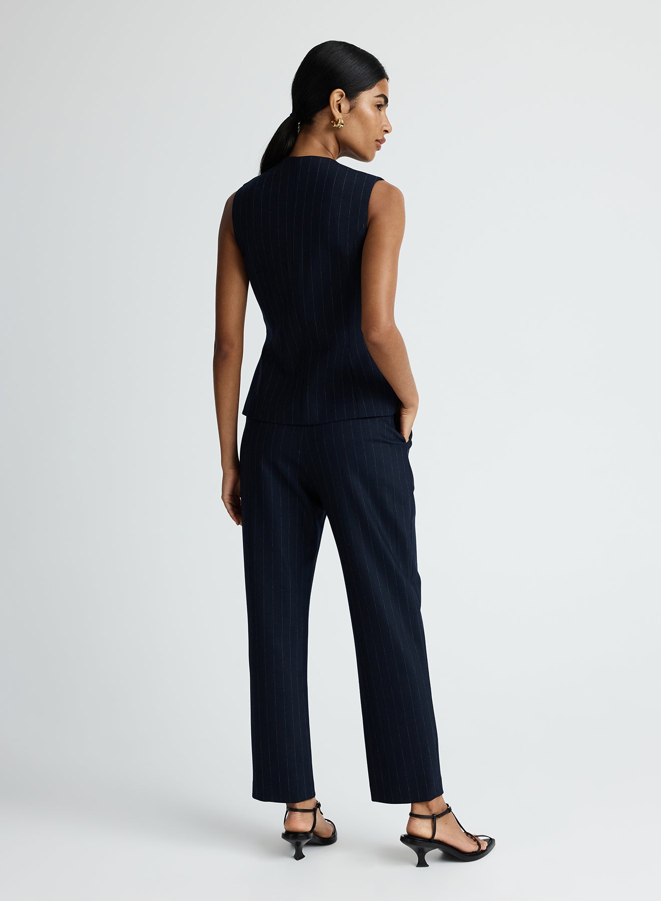 KENDALL TOP (CHALKSTRIPE)