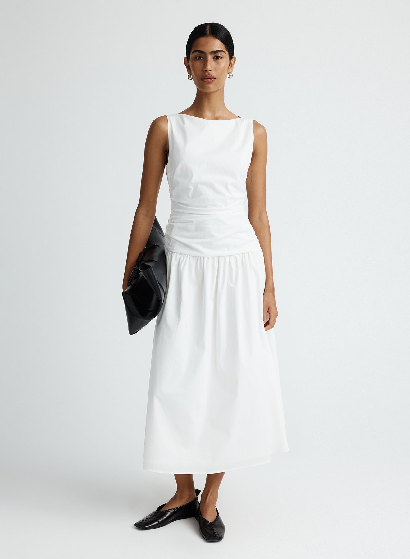 SARAH DRESS (SWAN)