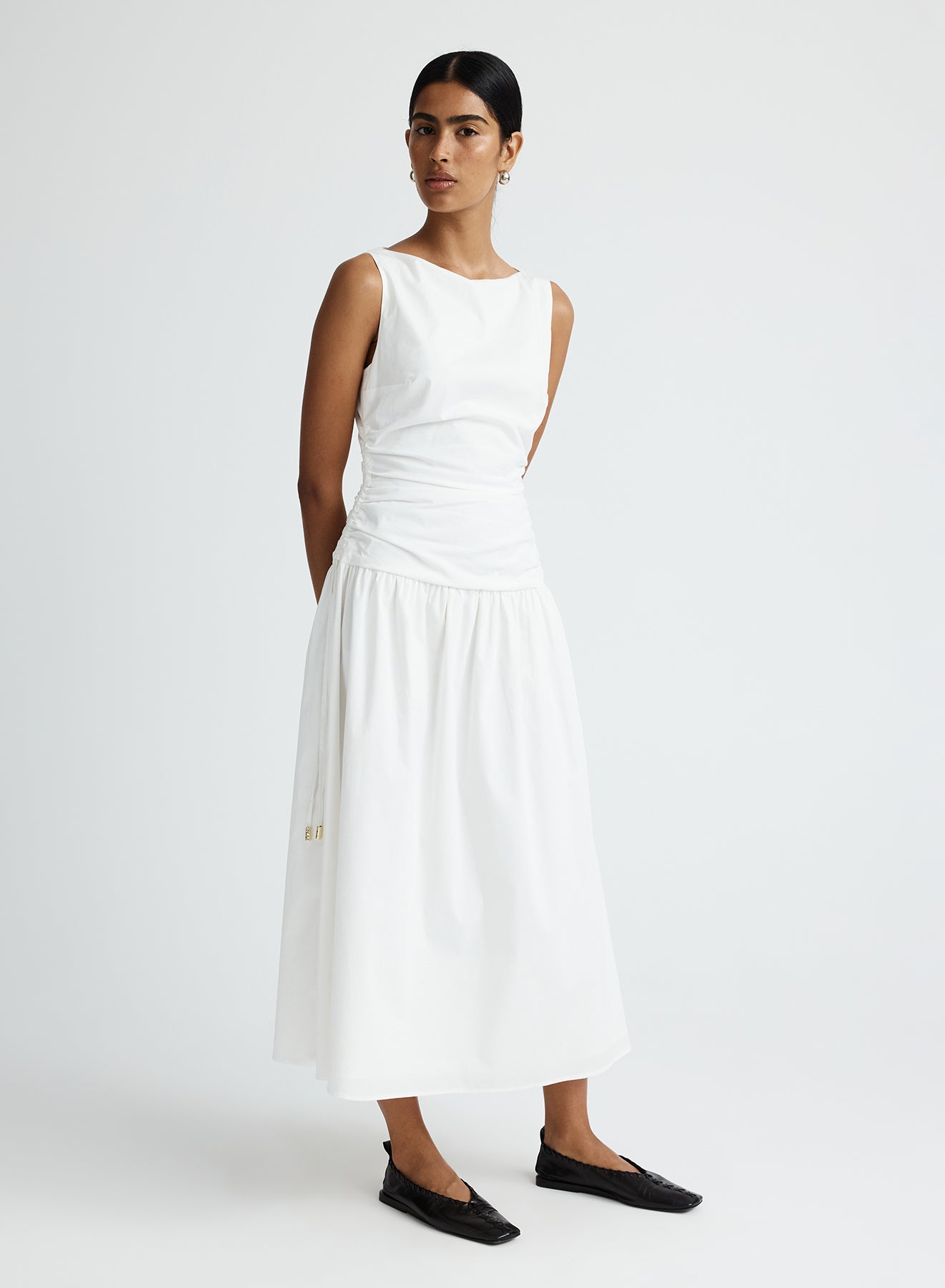 SARAH DRESS (SWAN)