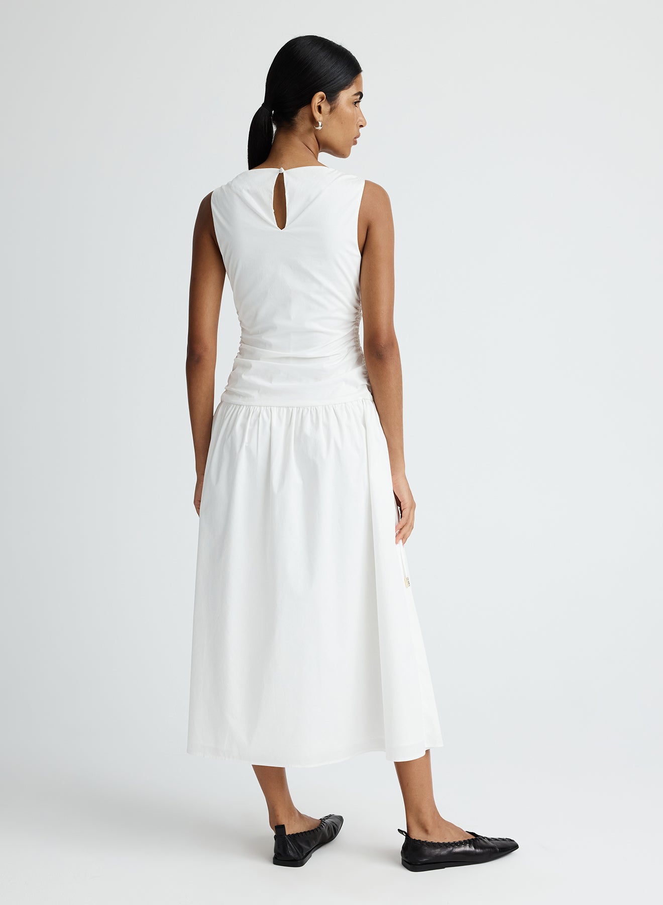 SARAH DRESS (SWAN)
