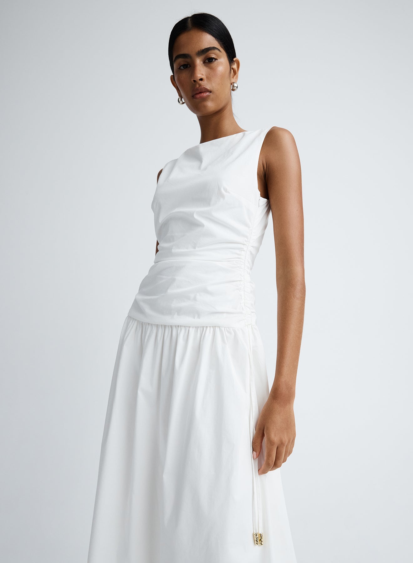 SARAH DRESS (SWAN)