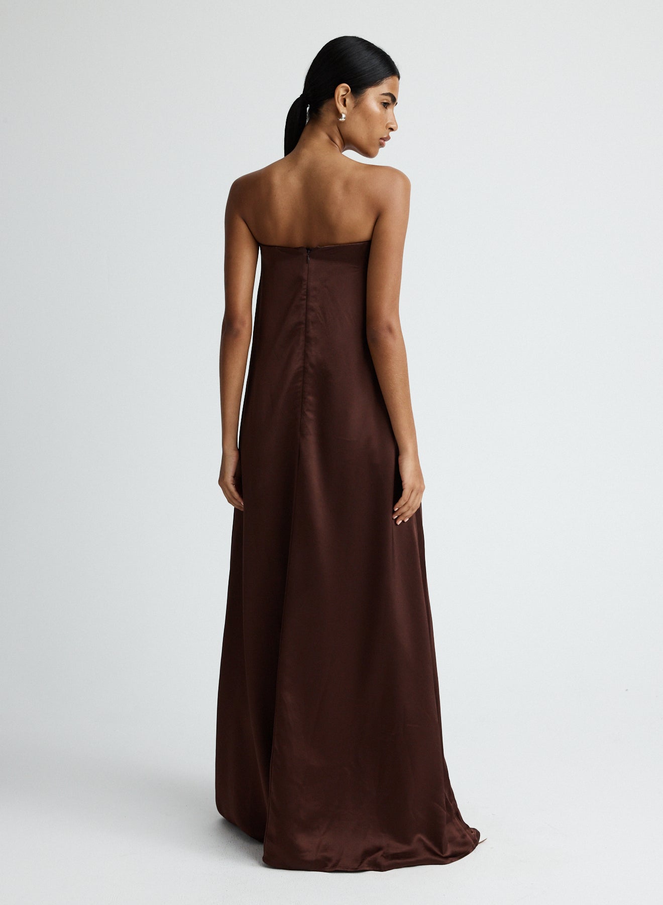 DELFINA DRESS (SHAVED CHOCOLATE)