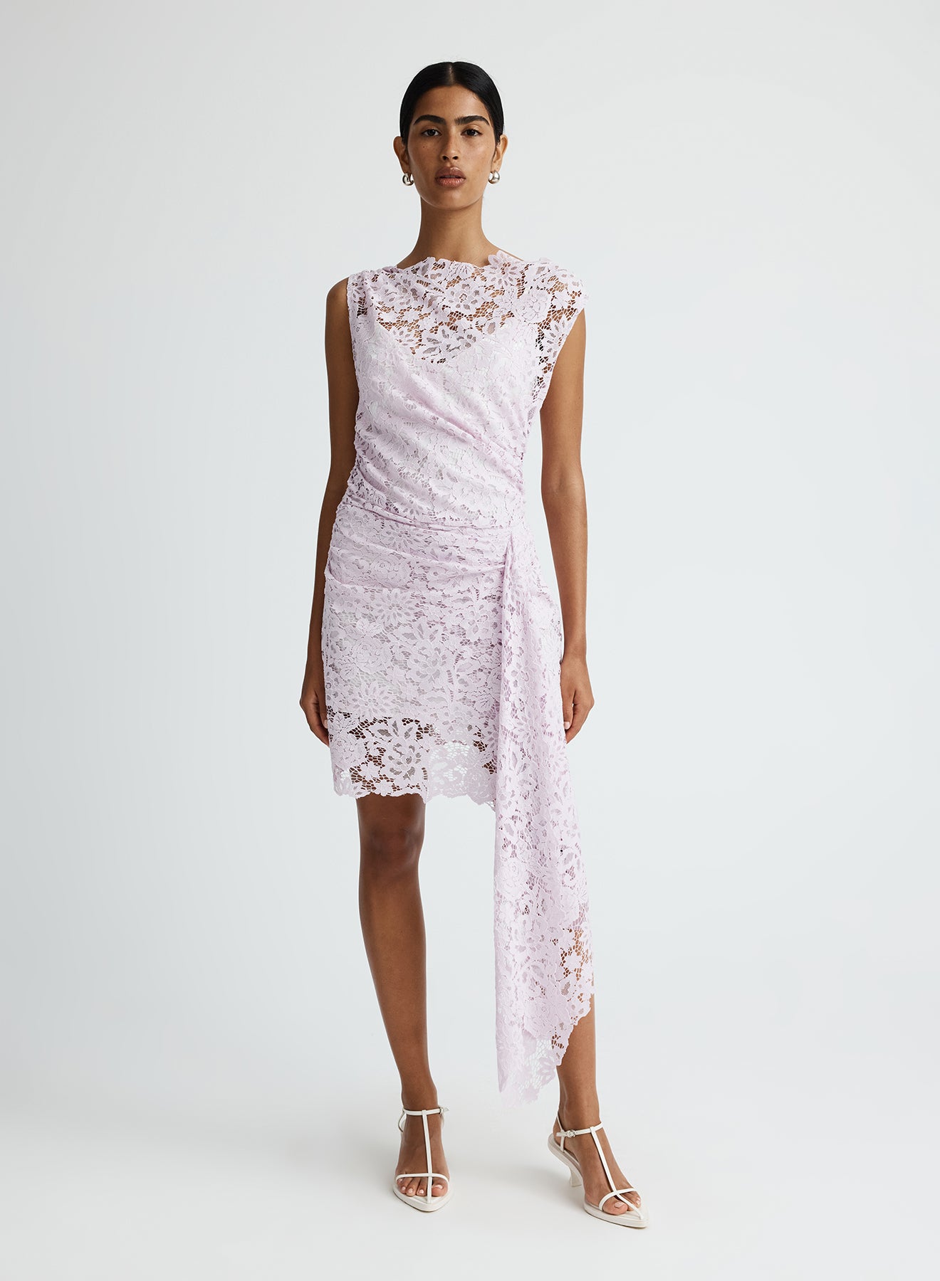 INDI DRESS (PURPLE LACE)