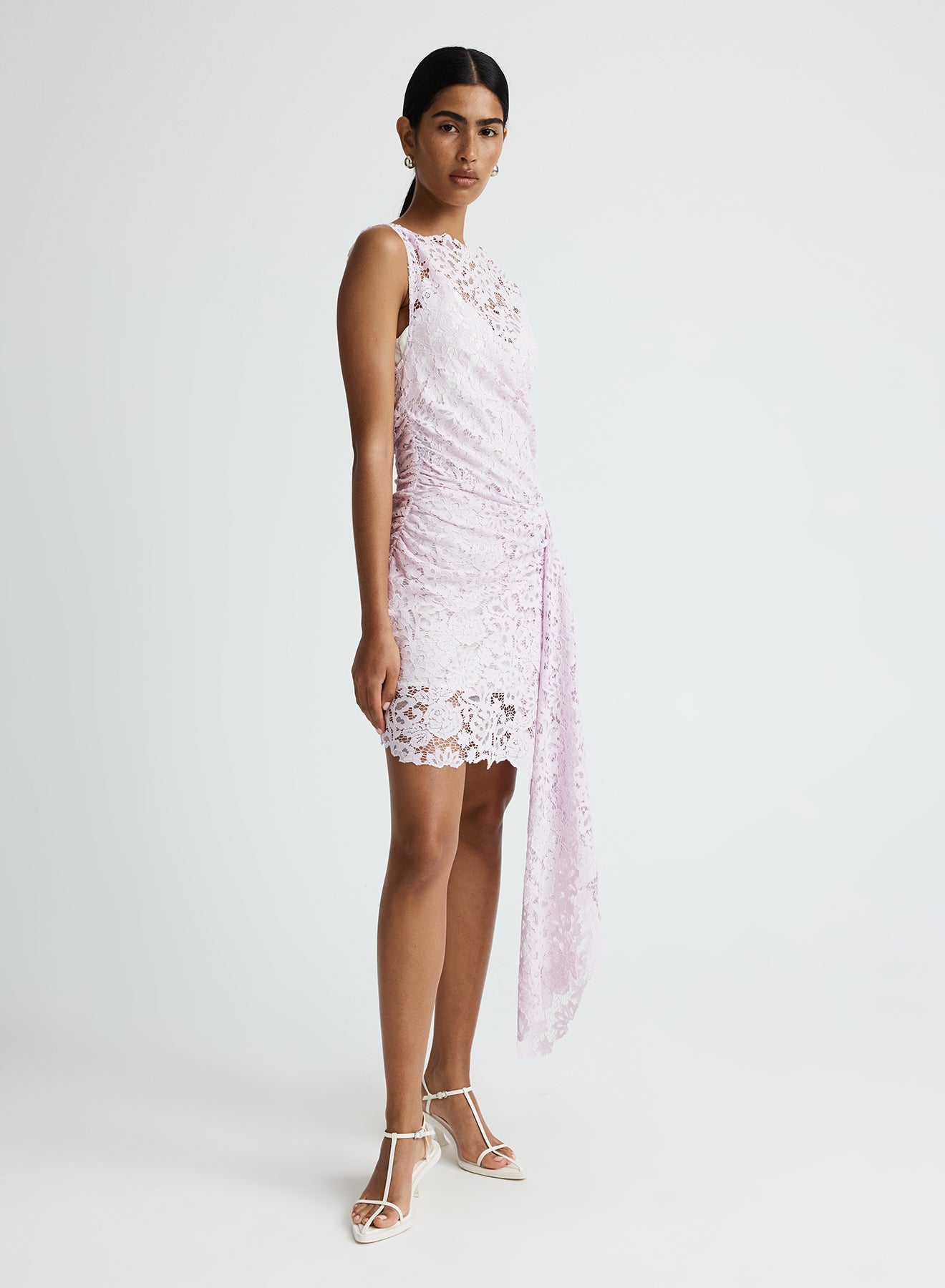INDI DRESS (PURPLE LACE)