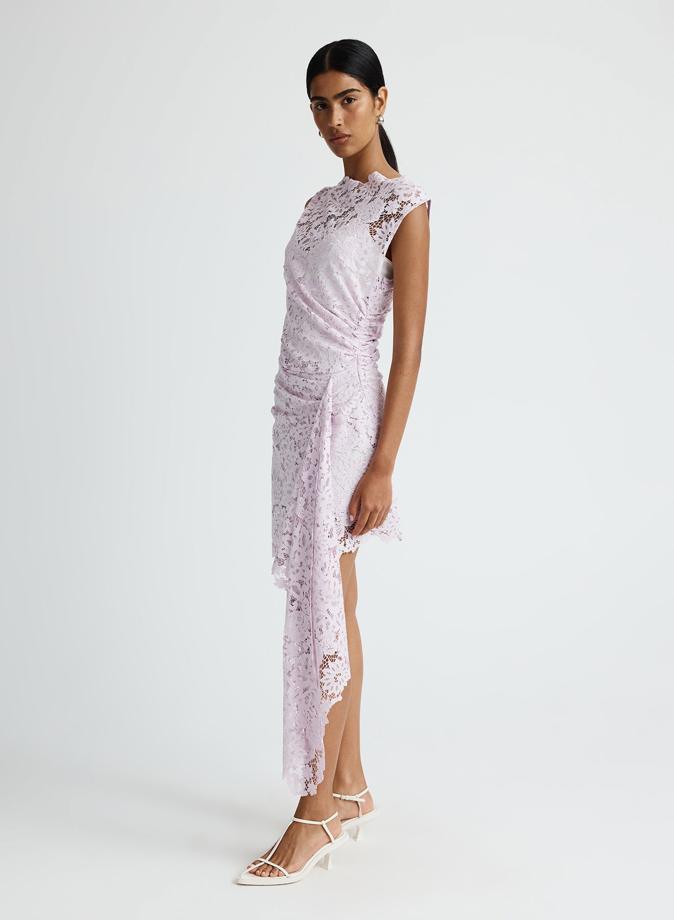 INDI DRESS (PURPLE LACE)