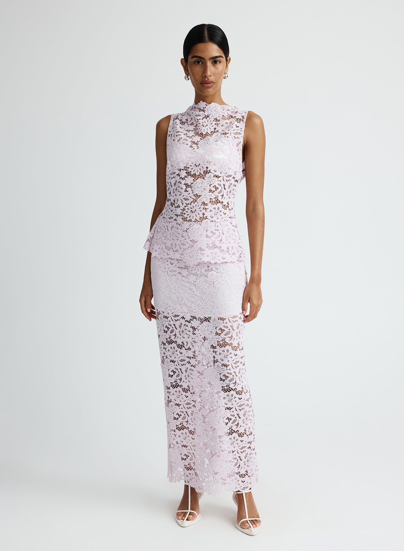 LUELLA TOP (PURPLE LACE)