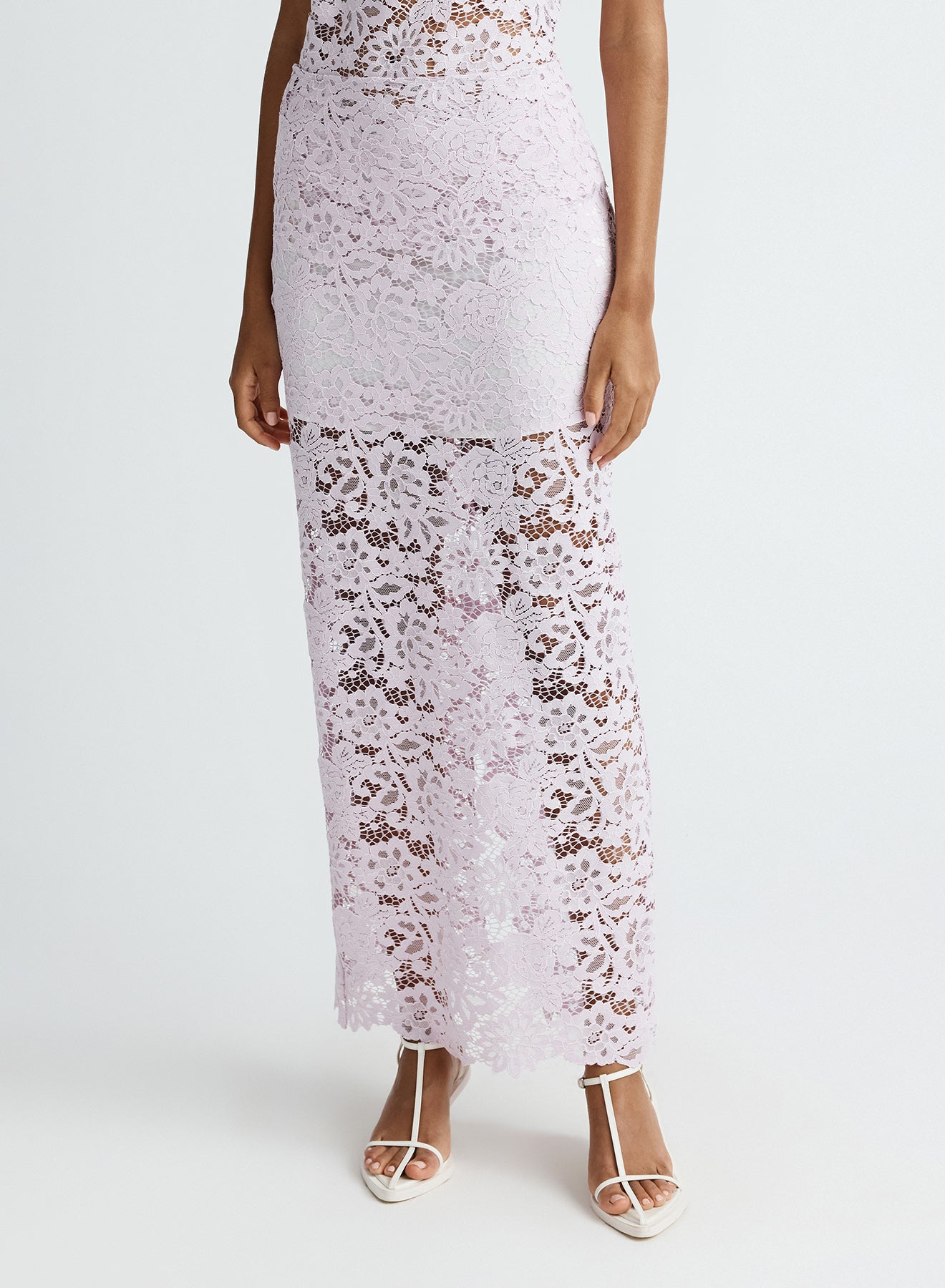 JACKIE SKIRT (PURPLE LACE)