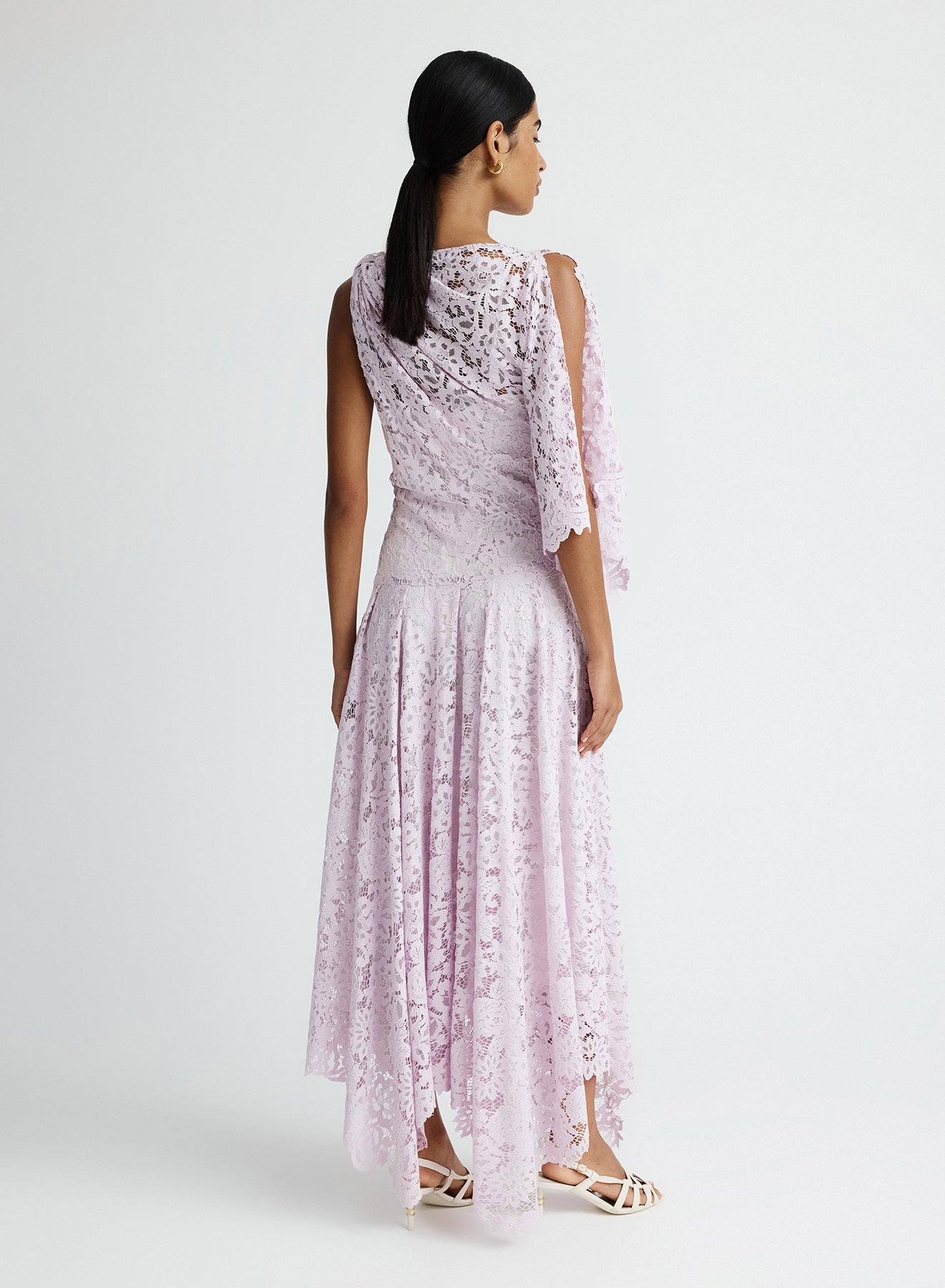 LYDIA DRESS (PURPLE LACE)