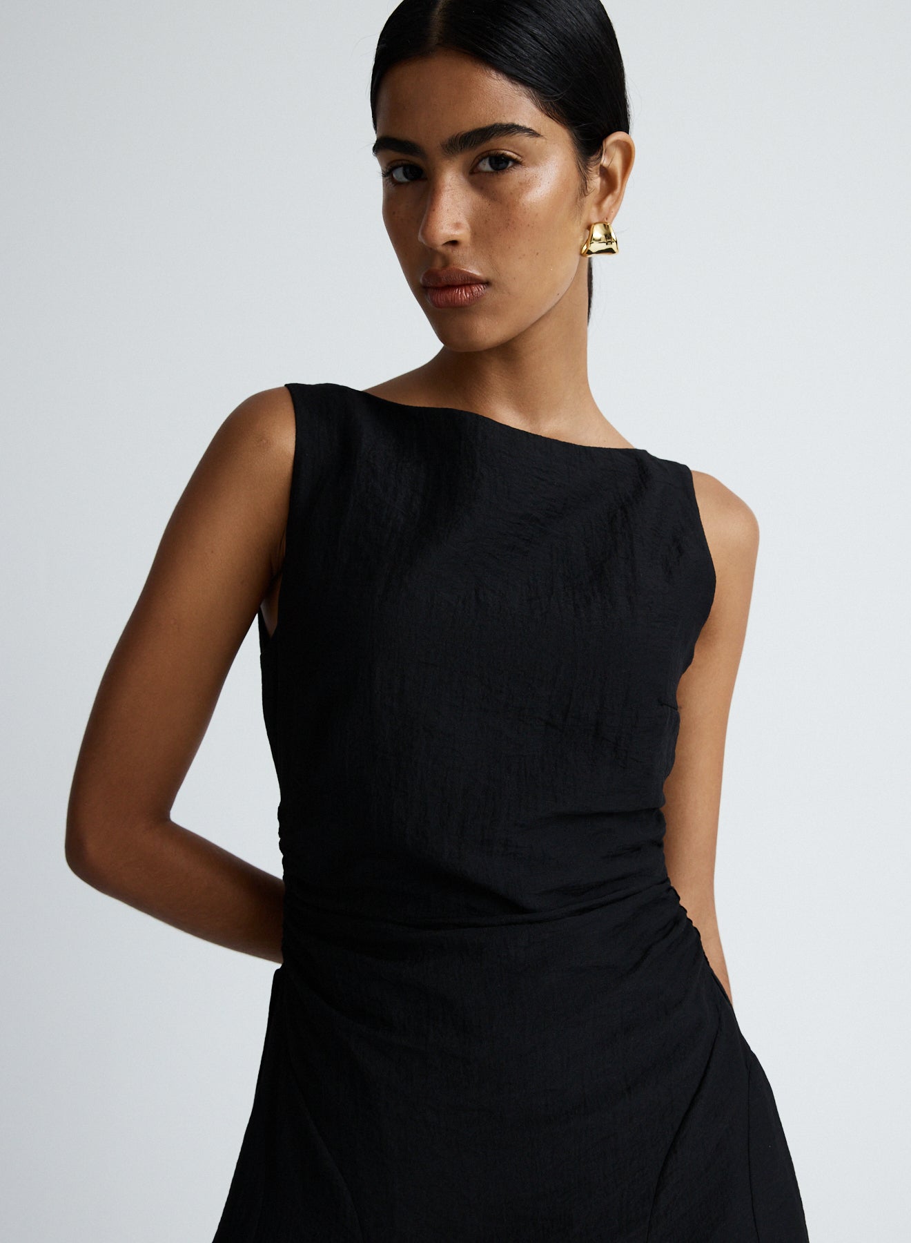 MAI DRESS (BLACK LYOCELL)