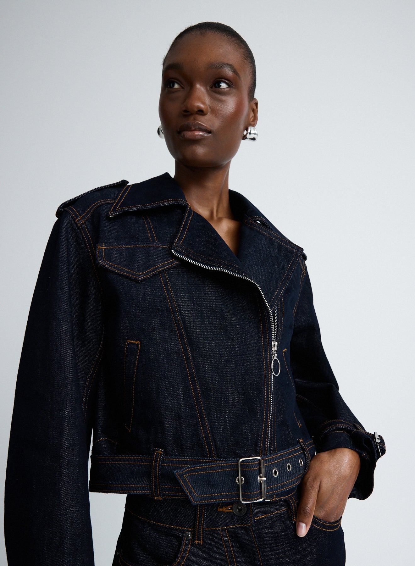 PHEONIX JACKET (DARK INDIGO)