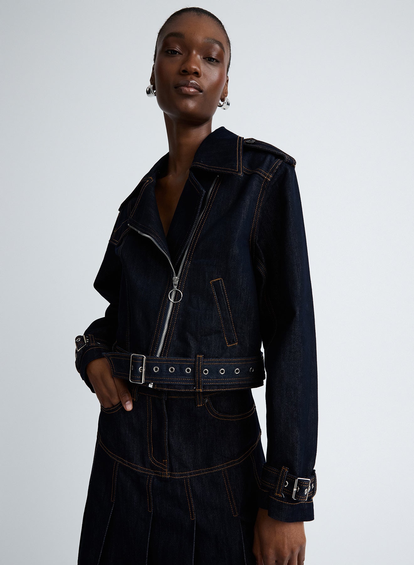 PHEONIX JACKET (DARK INDIGO)