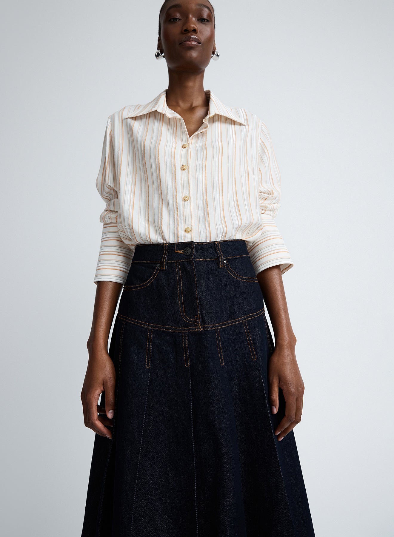 LOGAN SKIRT (DARK INDIGO)