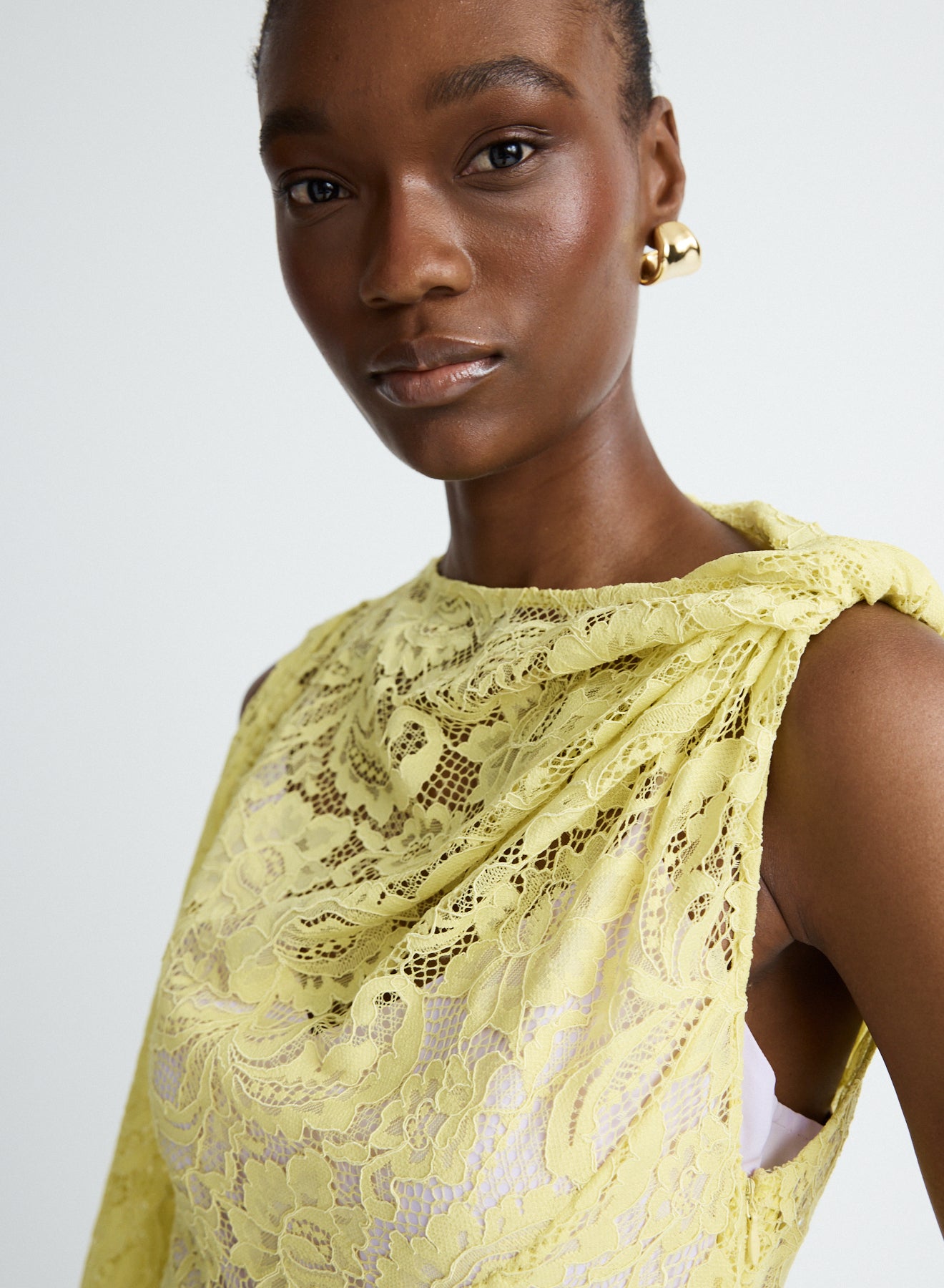 LYDIA DRESS (YELLOW LACE) – ANNA QUAN US